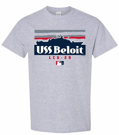 Beloit Sky Carp USS Beloit T-Shirt - Image 2
