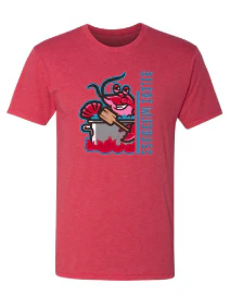 Biloxi Mudbugs 108 Stitches Logo Split Tee