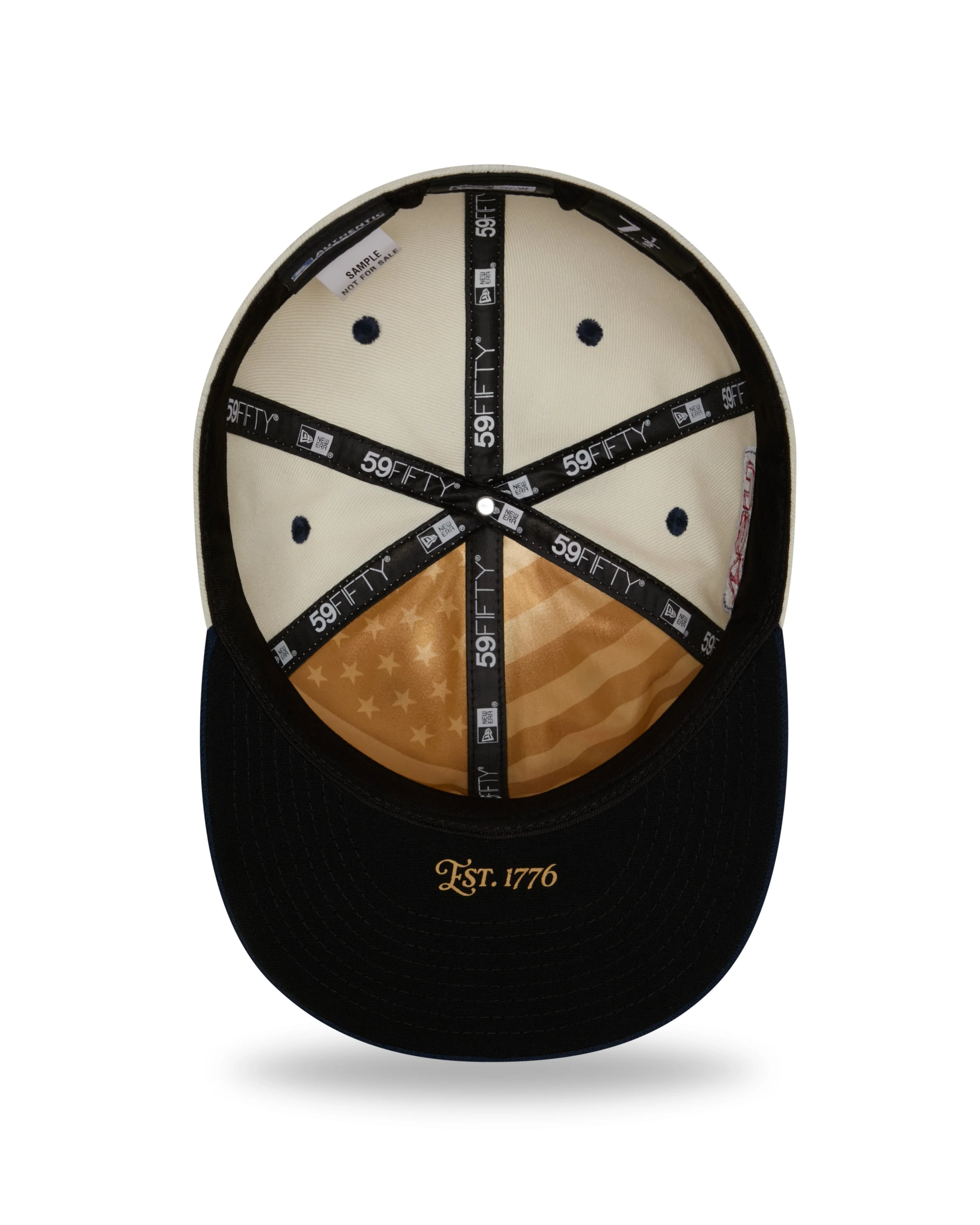 Biloxi Shuckers 2026 New Era Fourth of July 59FIFTY Fitted Cap - Image 5
