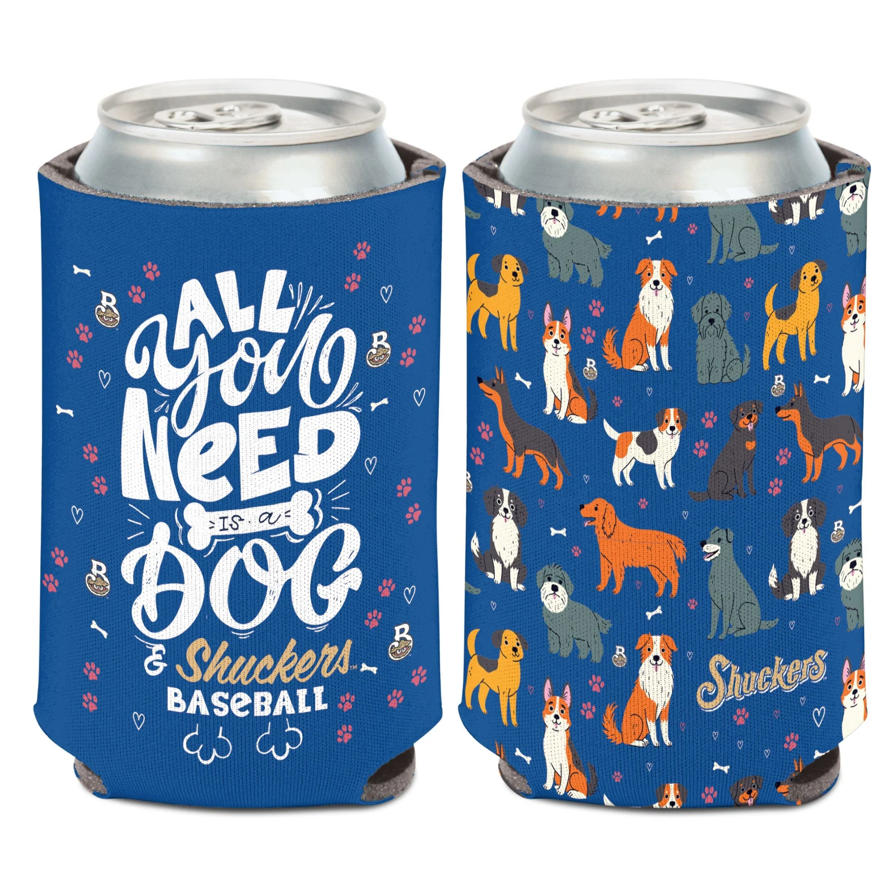 Biloxi Shuckers Bark in Park Koozie 12 oz.