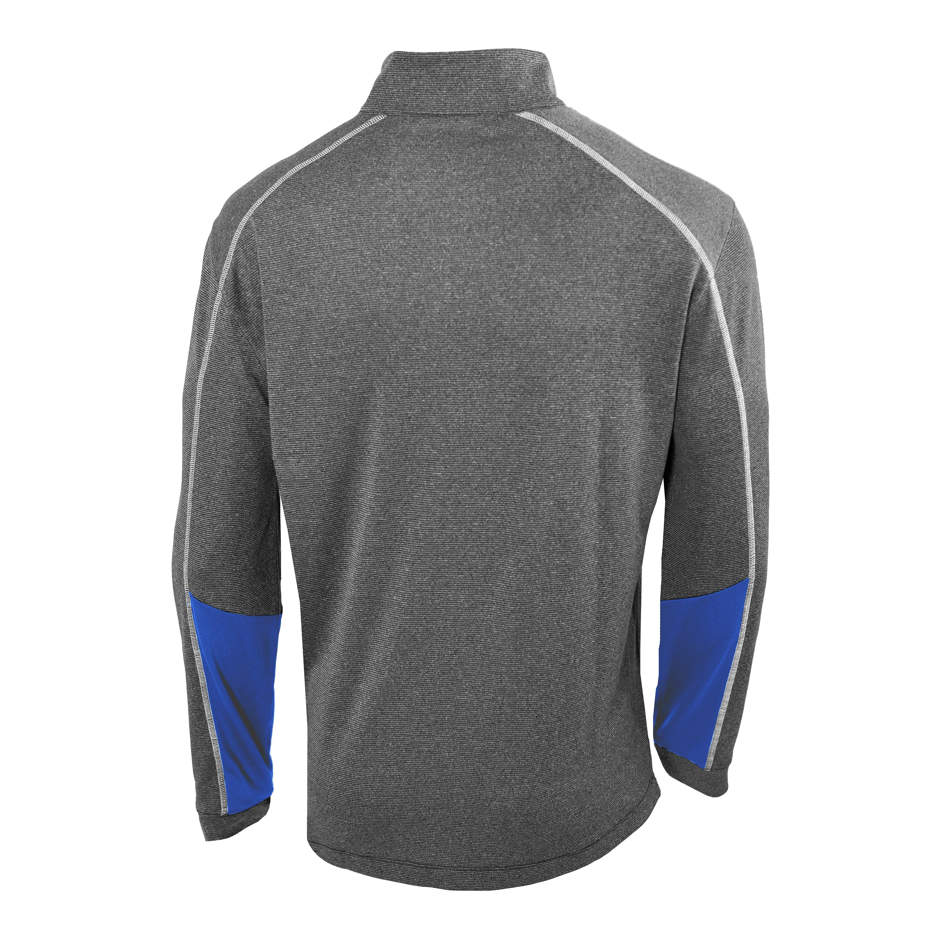 Biloxi Shuckers Columbia Heathered Shotgun 1/4 Zip Pullover - Image 2