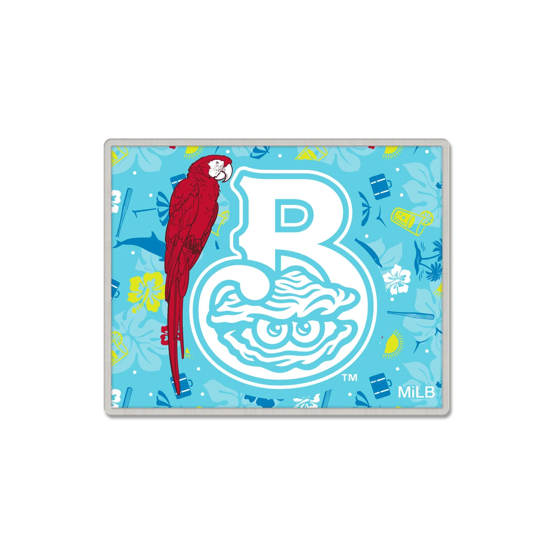 Biloxi Shuckers Margaritaville Collector Pin