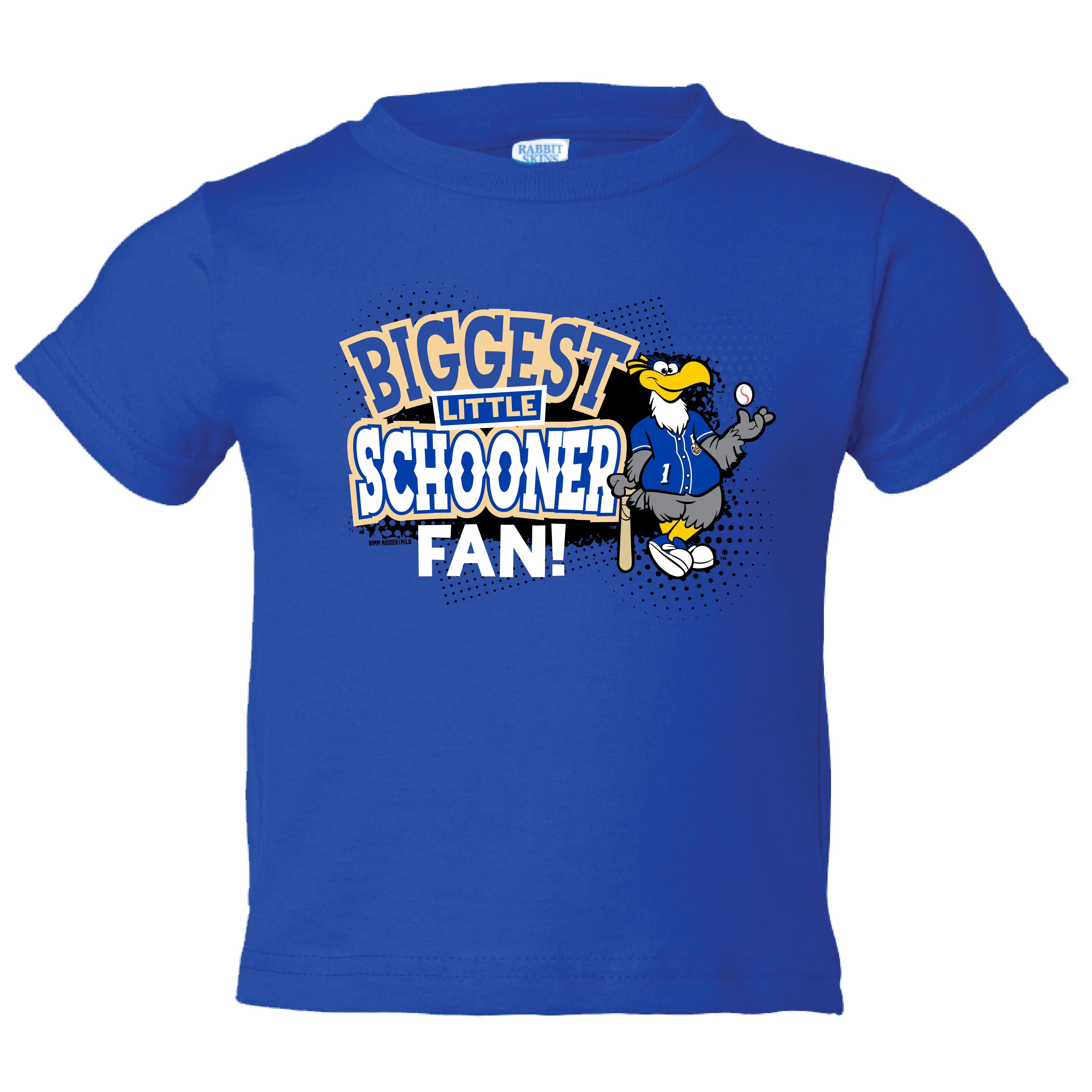 Biloxi Shuckers Schooner Mascot Toddler Tee