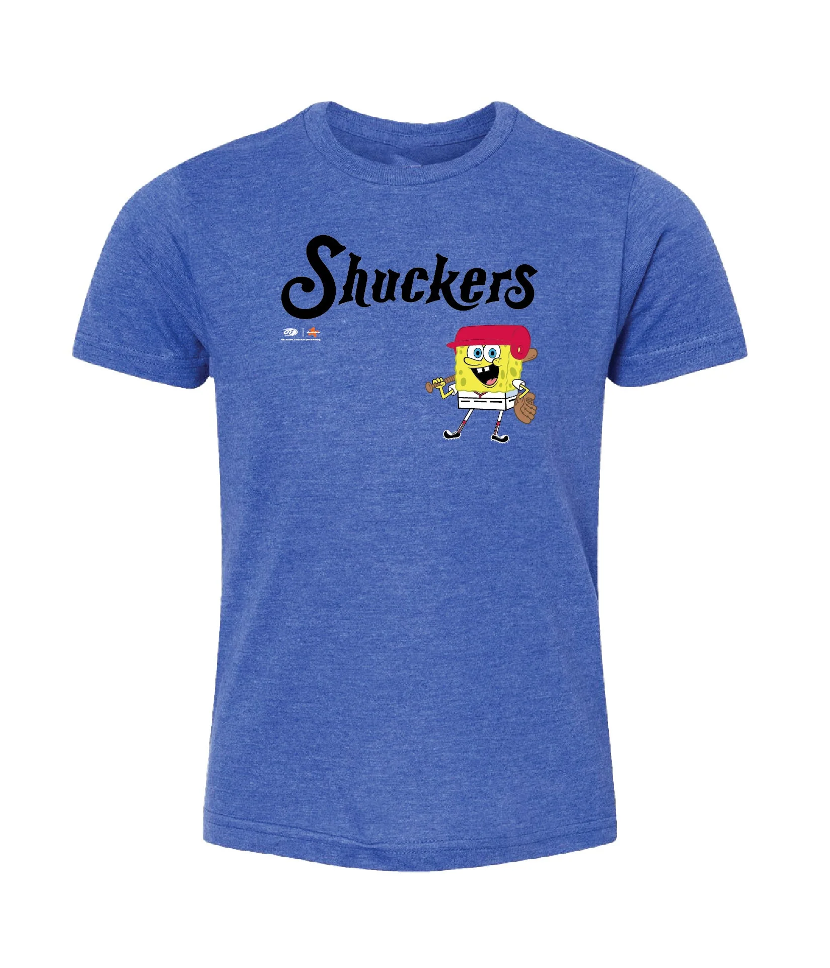 Biloxi Shuckers SpongeBob Tee