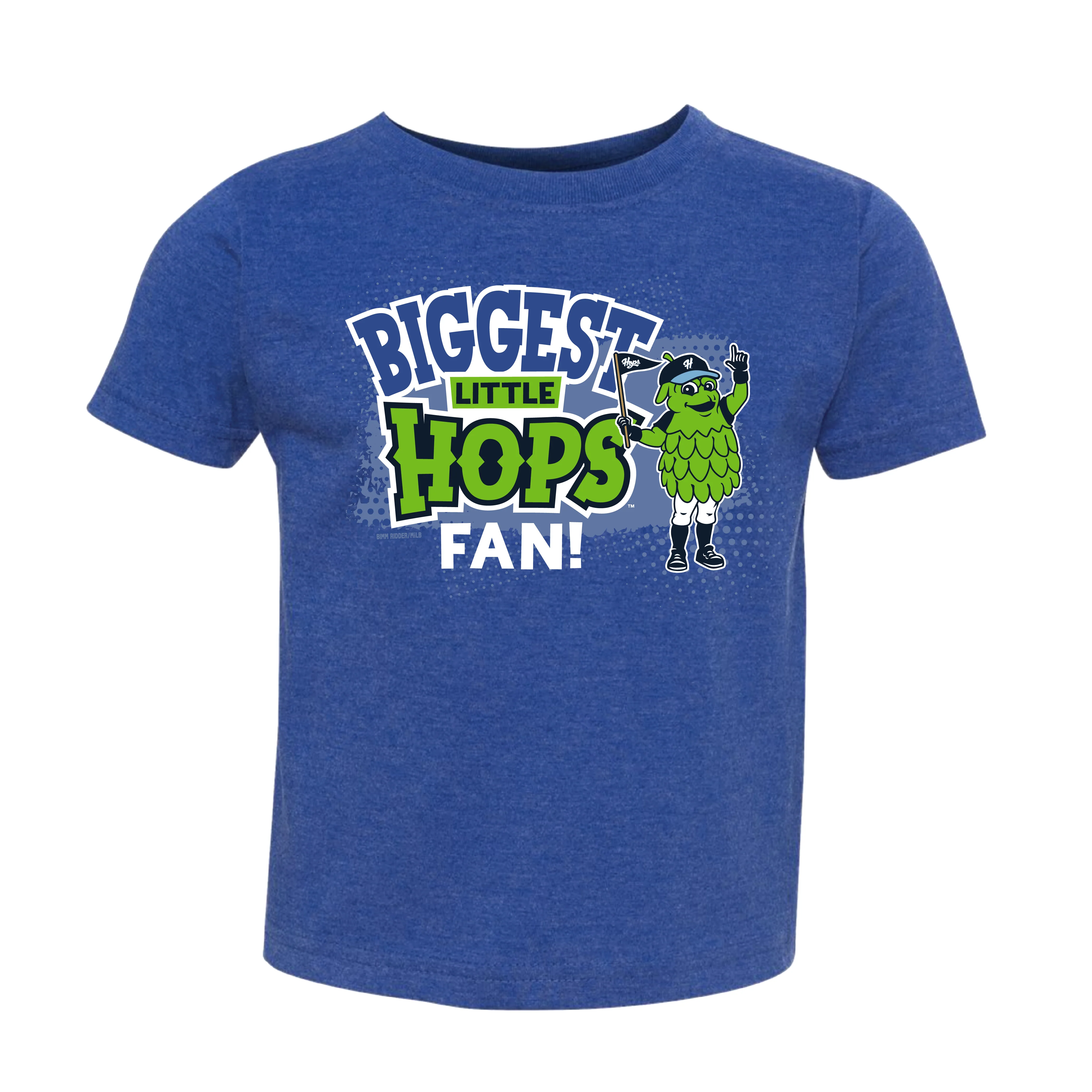 Bimm Ridder Toddler Biggest Little Fan T-Shirt, Hillsboro Hops