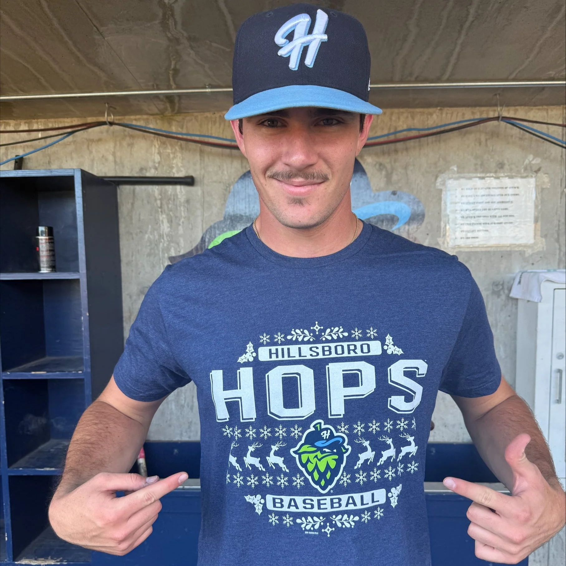 Bimm Ridder Yuletide Tee, Hillsboro Hops - Image 3