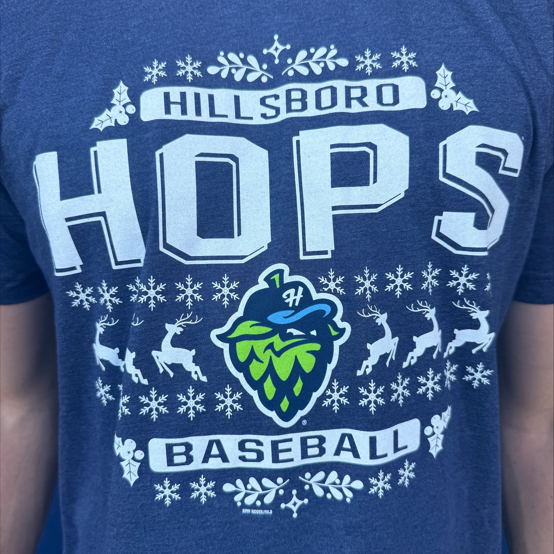 Bimm Ridder Yuletide Tee, Hillsboro Hops - Image 4