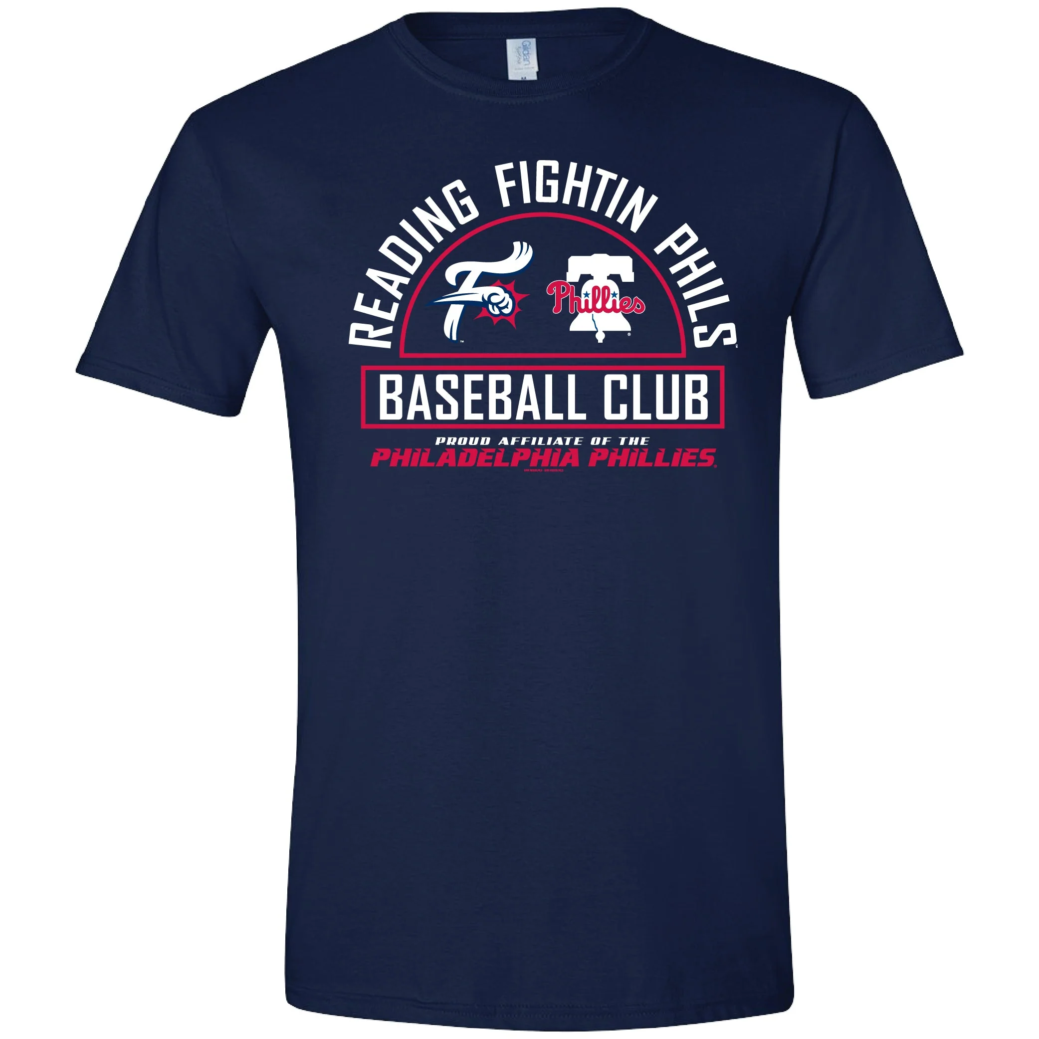 Bimmridder Adult Softstyle Philaladelphia Phillies Navy Affiliate T-Shirt