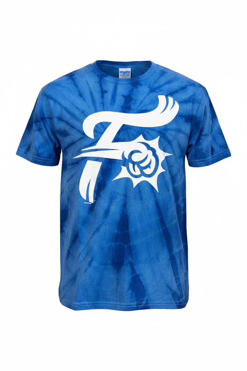 Bimmridder Royal Tie-Dye F-Fist Adult T-Shirt