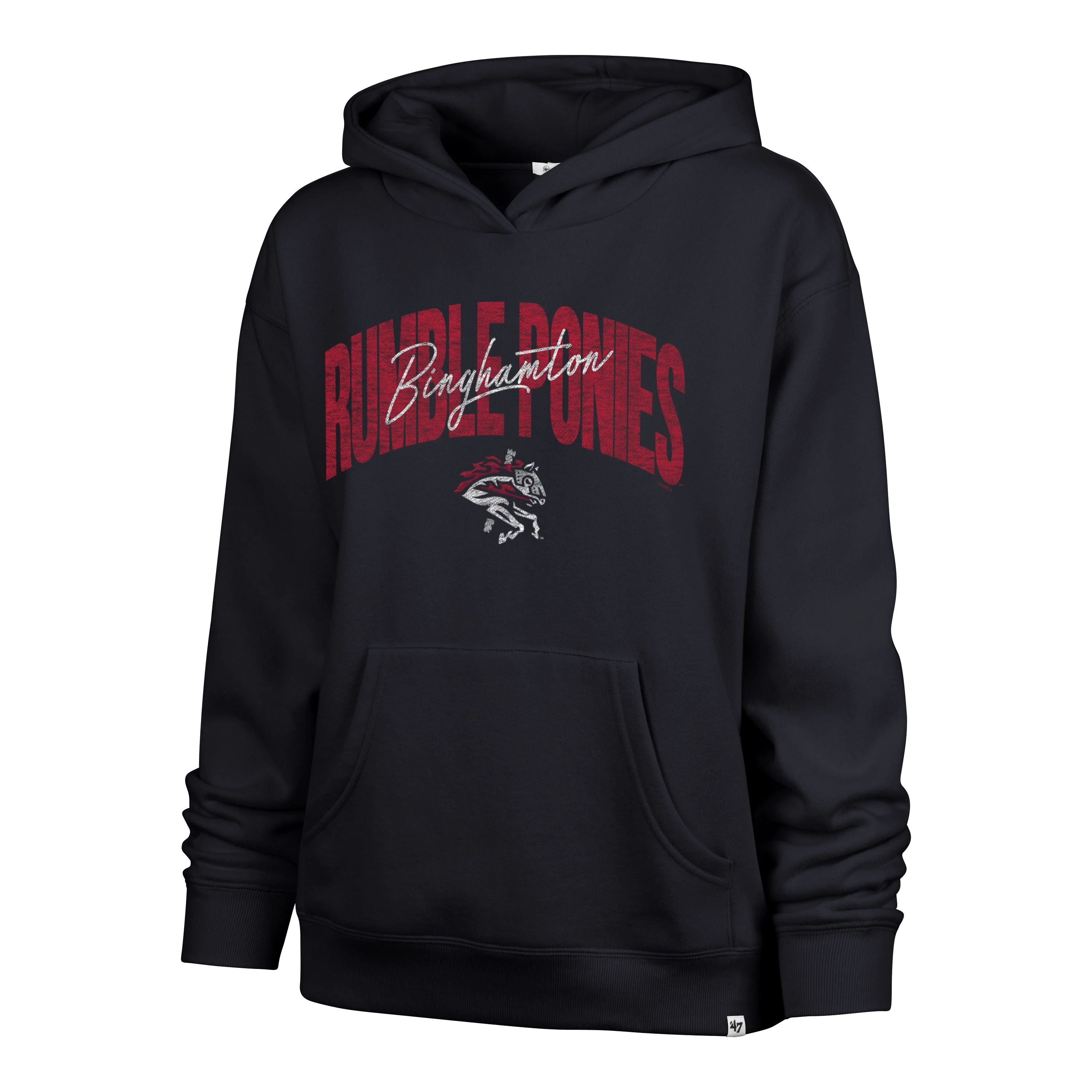 Binghamton Rumble Ponies Fall Navy Muse Naomi Women's Hoodie