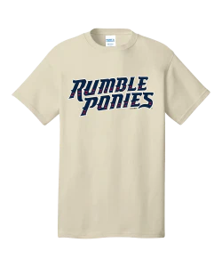 Binghamton Rumble Ponies Mens Home Jersey T-Shirt Natural