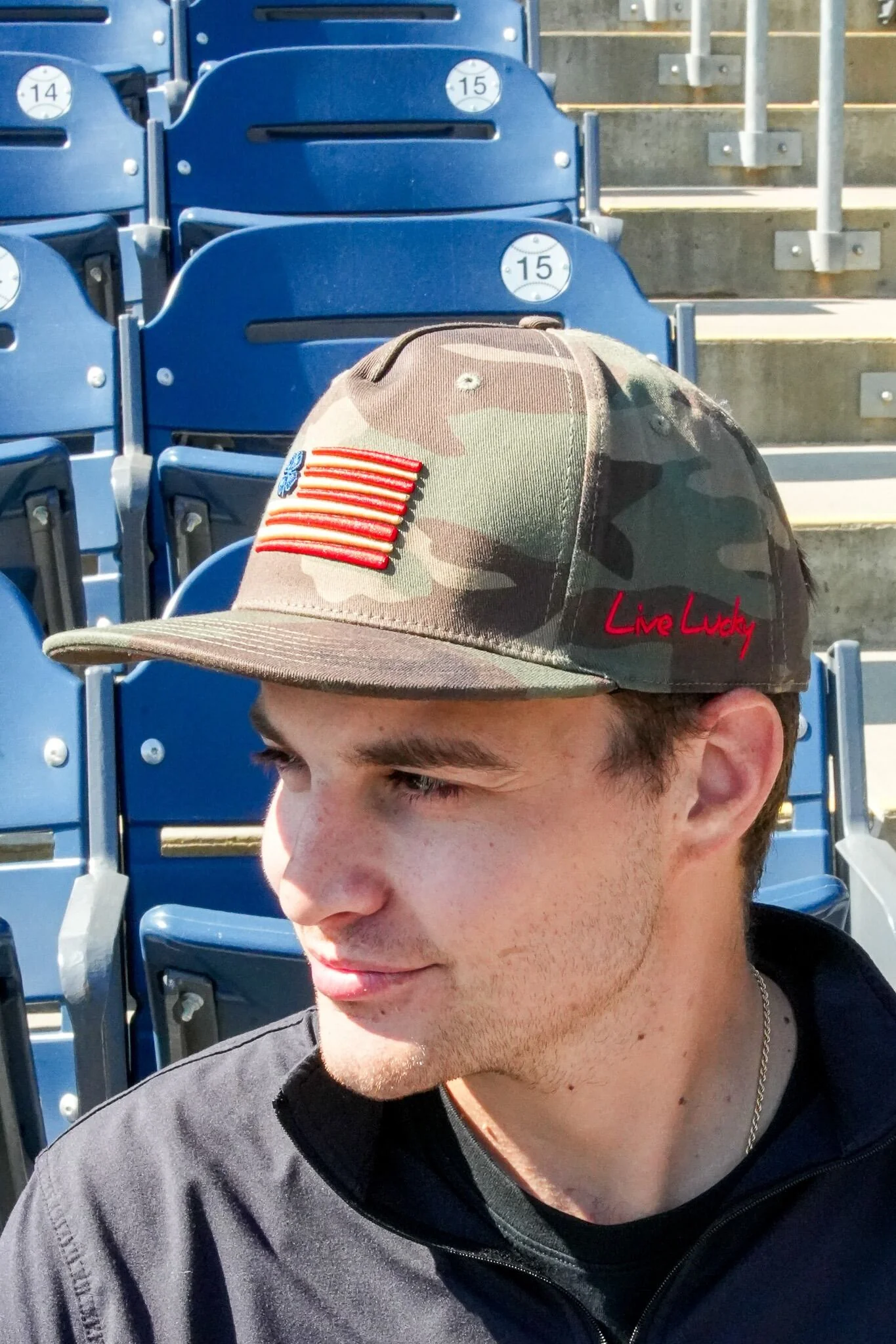 Black Clover Camo Bats Adj. - Image 3