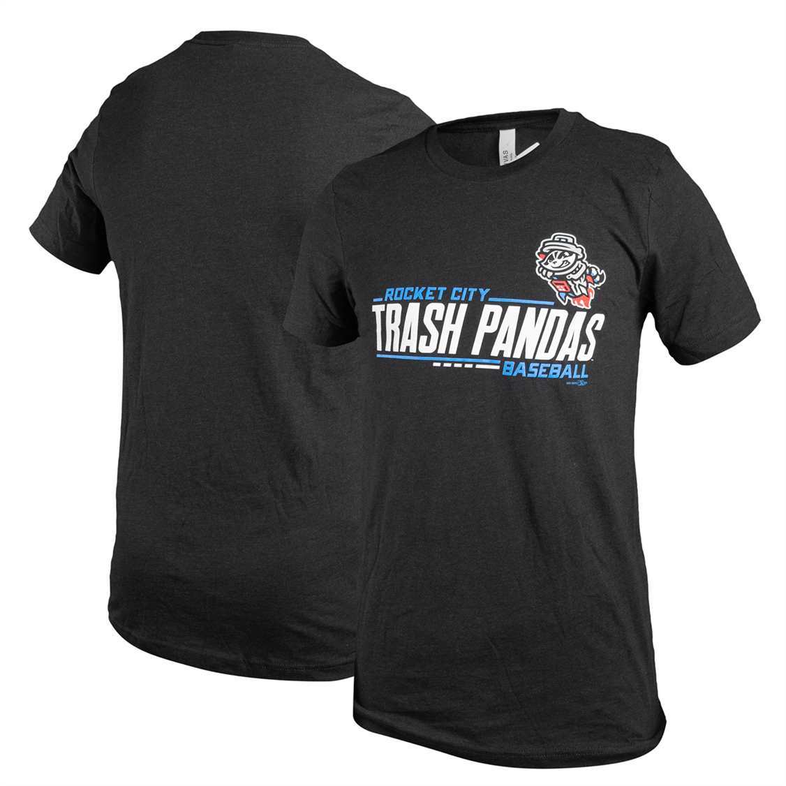 Rocket City Trash Pandas Black Dab T-shirt - Image 3