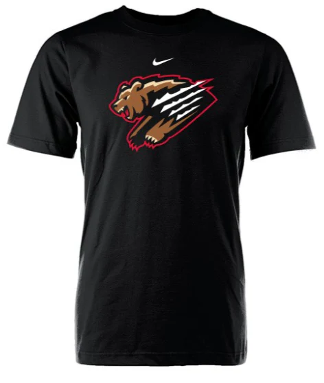 Fresno Grizzlies Black Primary Logo Tee