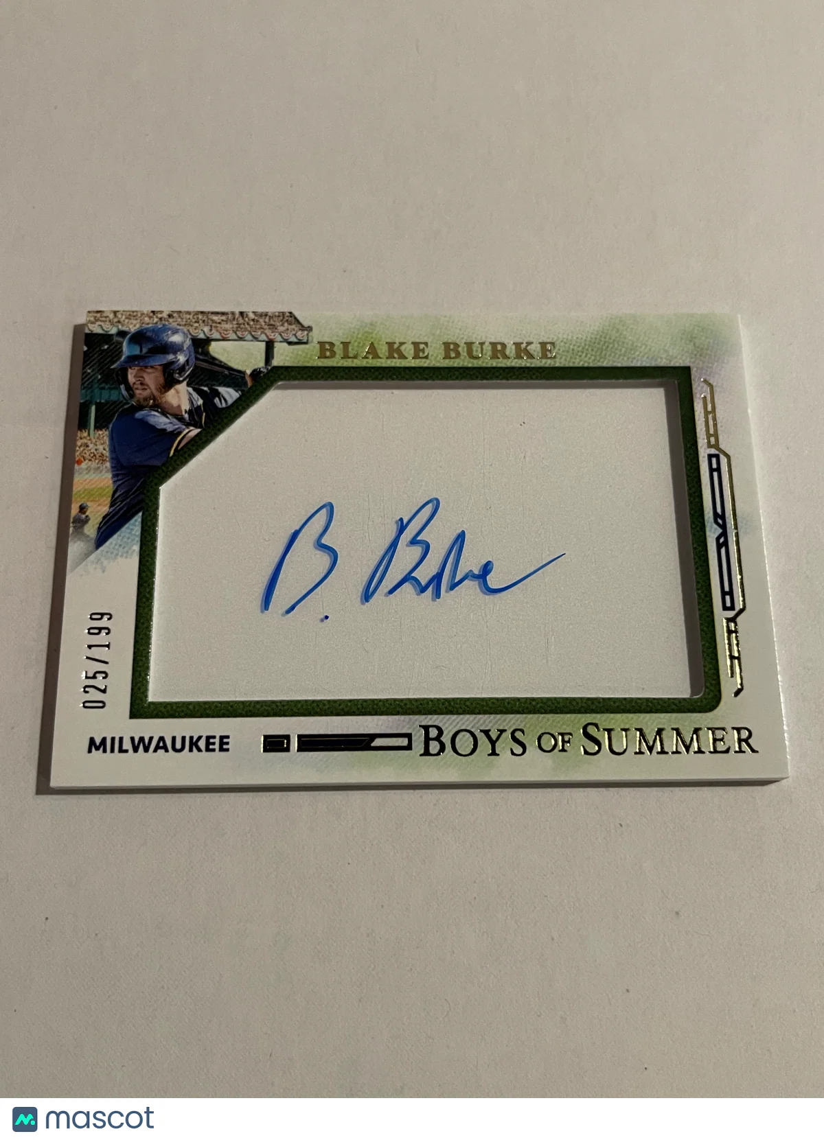 Blake Burke 2025 Panini Boys of Summer #6 025/199