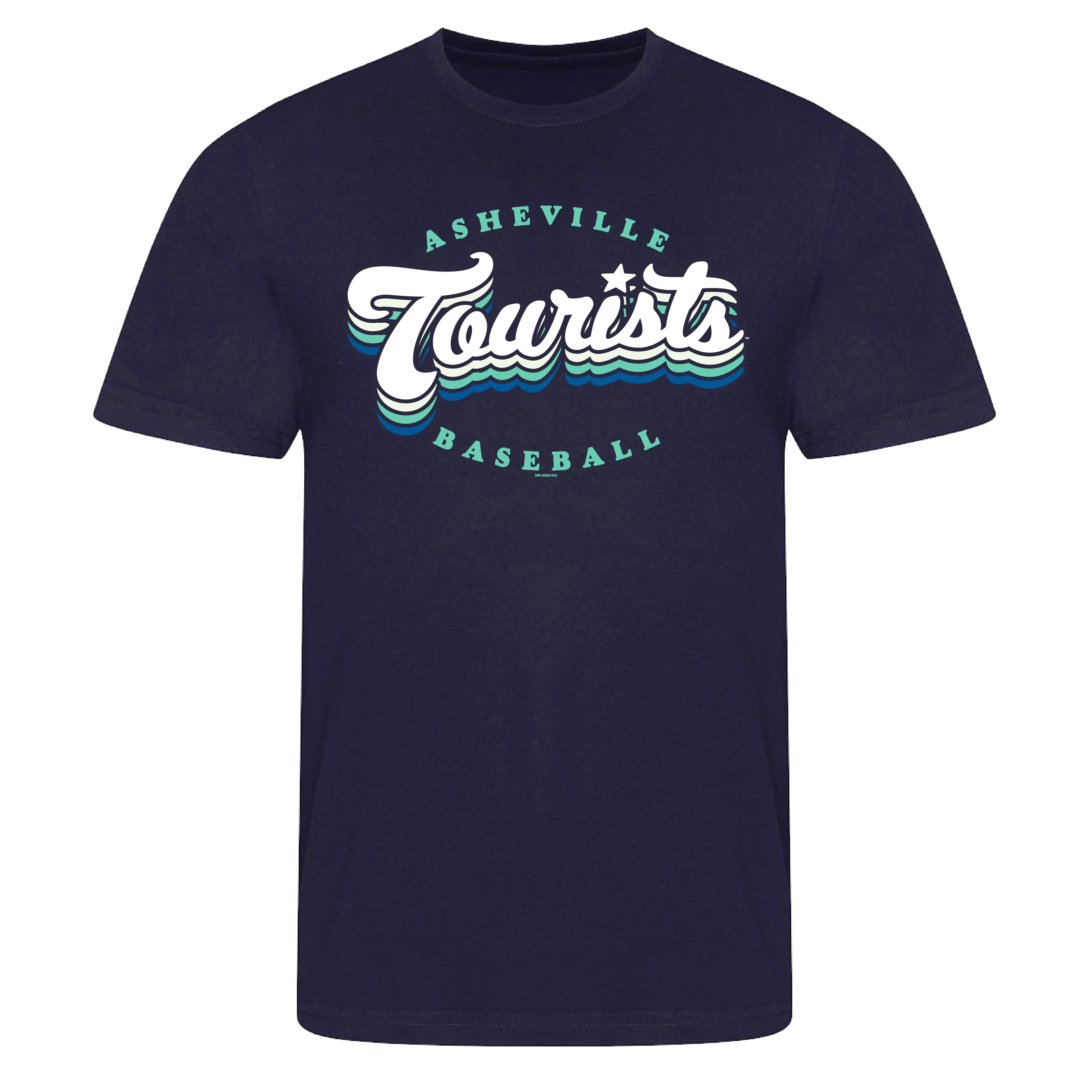 The Asheville Tourists Script T-shirt