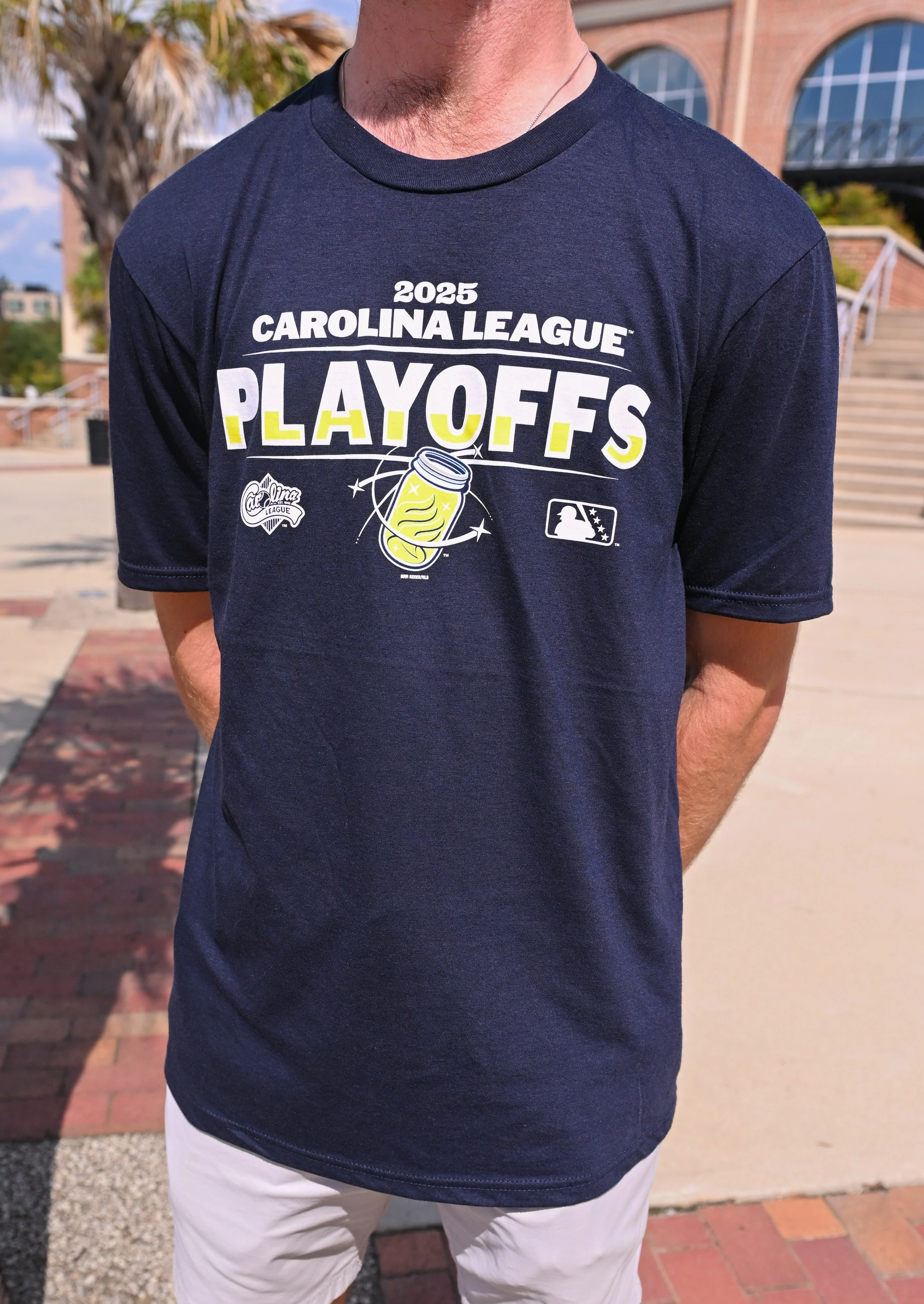 BR Fireflies 2025 Playoffs Tri-Blend Tee