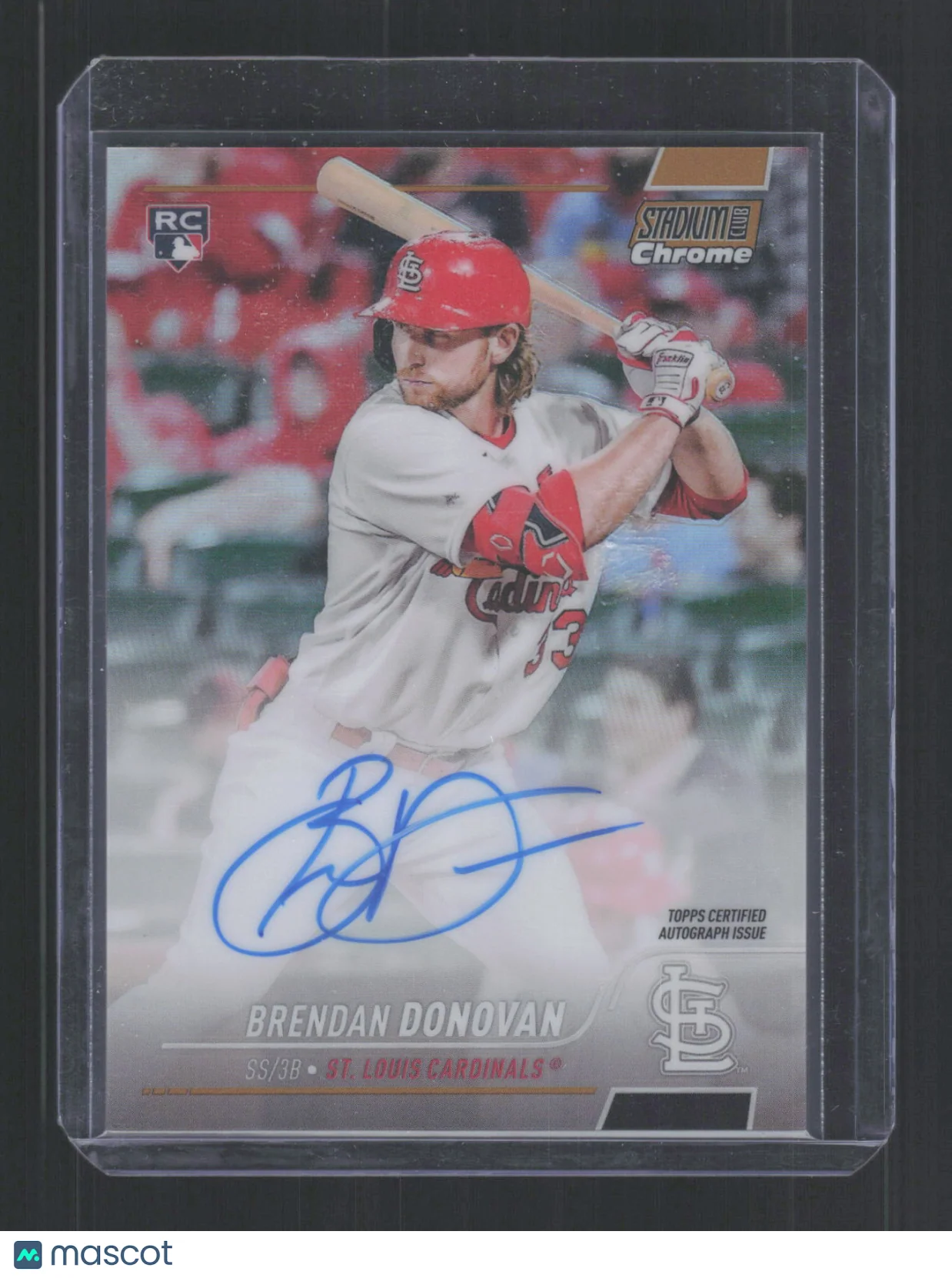 Brendan Donovan 2022 Topps Stadium Club Chrome Au