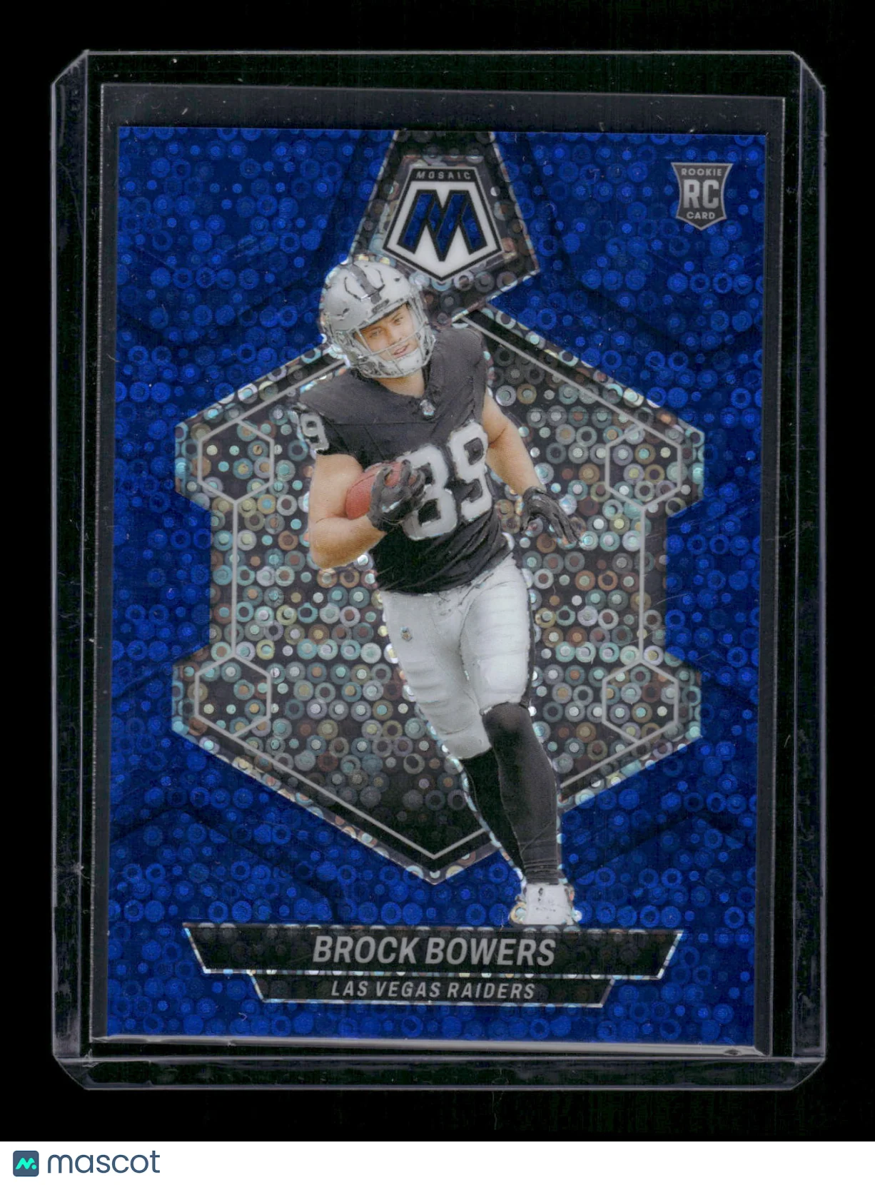 Brock Bowers 2024 Panini Mosaic Prizm #313 Blue N