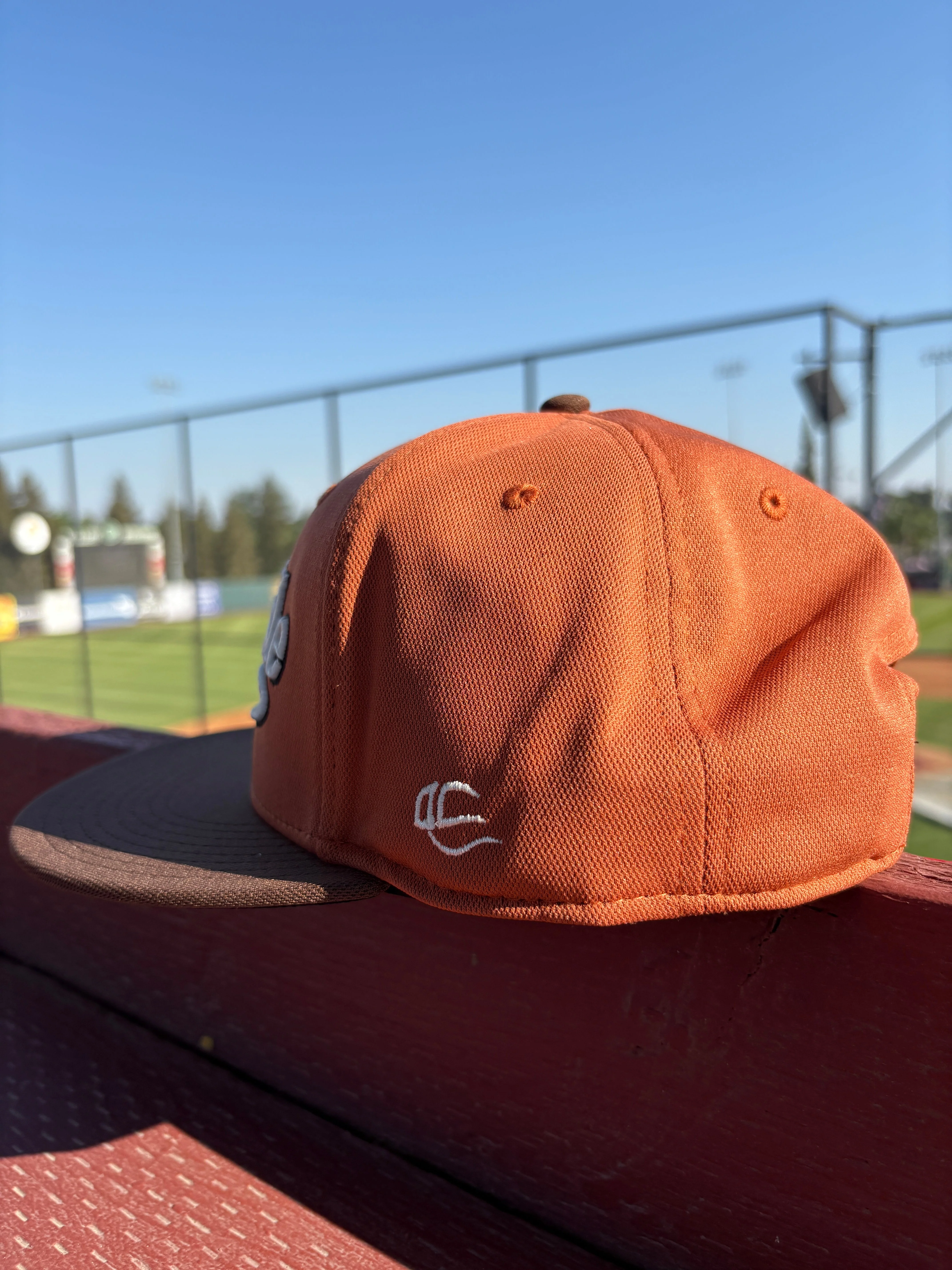 Brown Rawhide Snapback Hat - Image 2