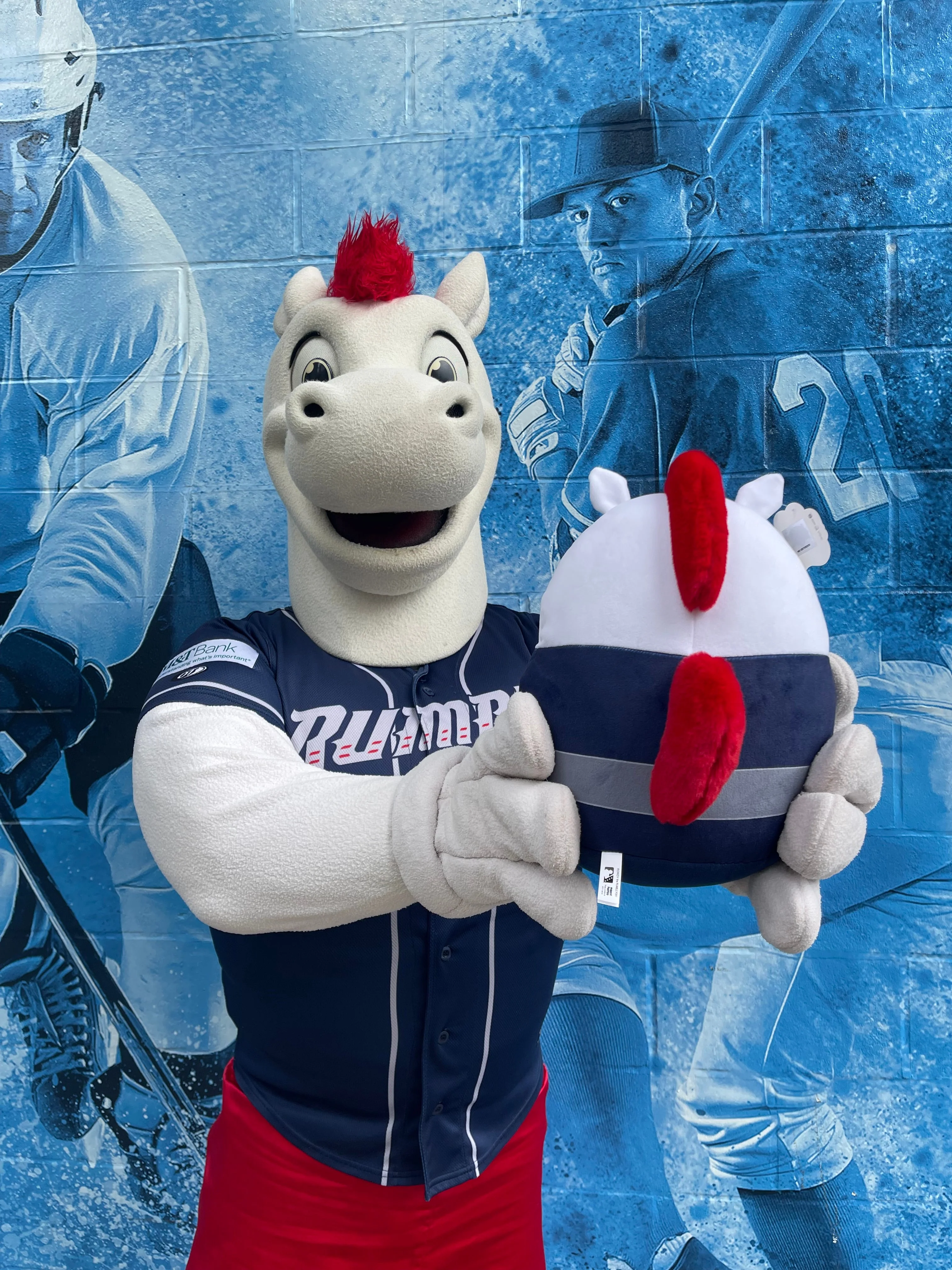 BRP Rowdy The Rumble Pony Squishmallow Pillow - Image 3
