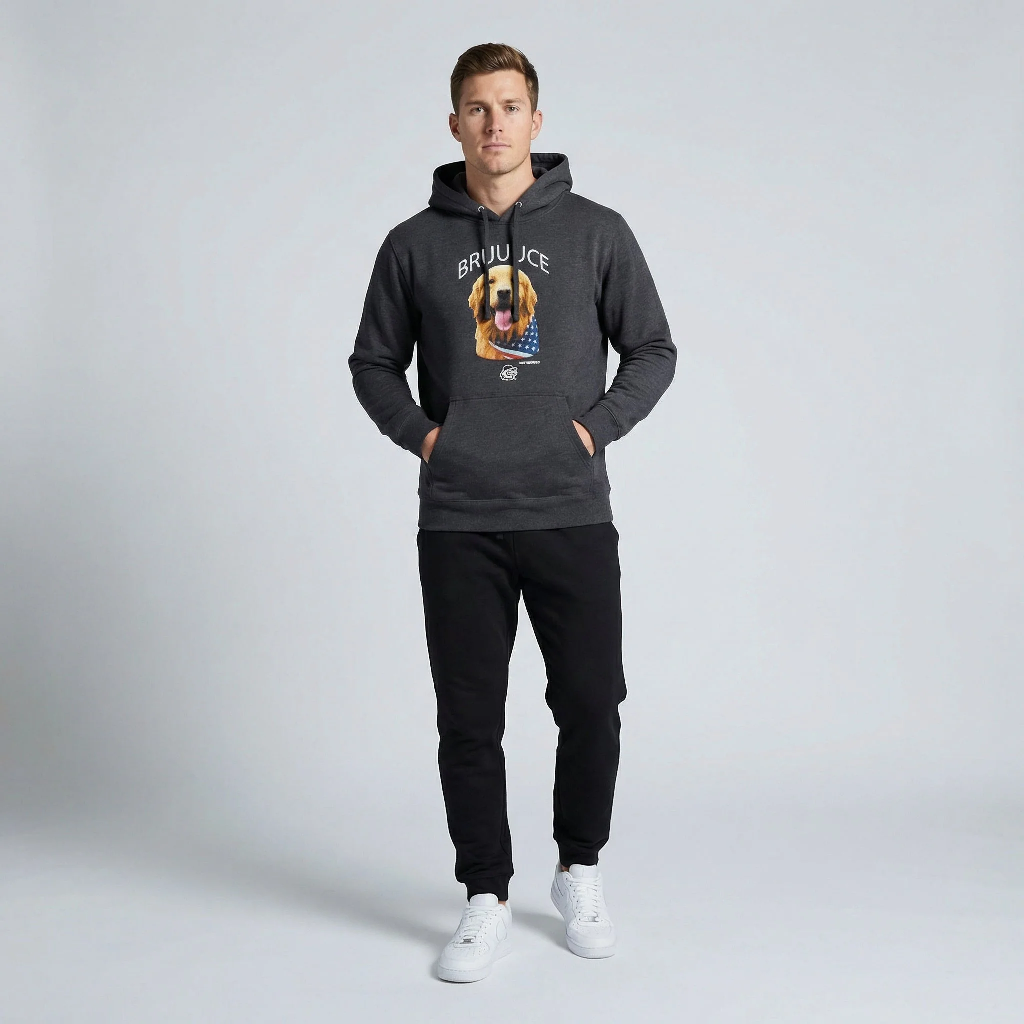 Bruce the Bat Dog Hoodie - Image 2