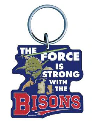 Buffalo Bisons Acrylic Keychain Star Wars Yoda Force