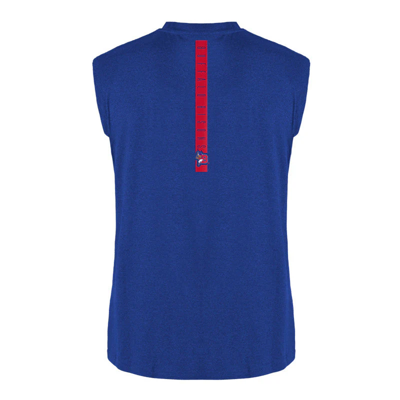 Buffalo Bisons NE Royal Active Tank - Image 2