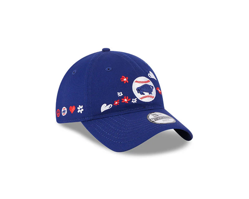 Buffalo Bisons Toddler Alt Flower 920 Adjustable Cap