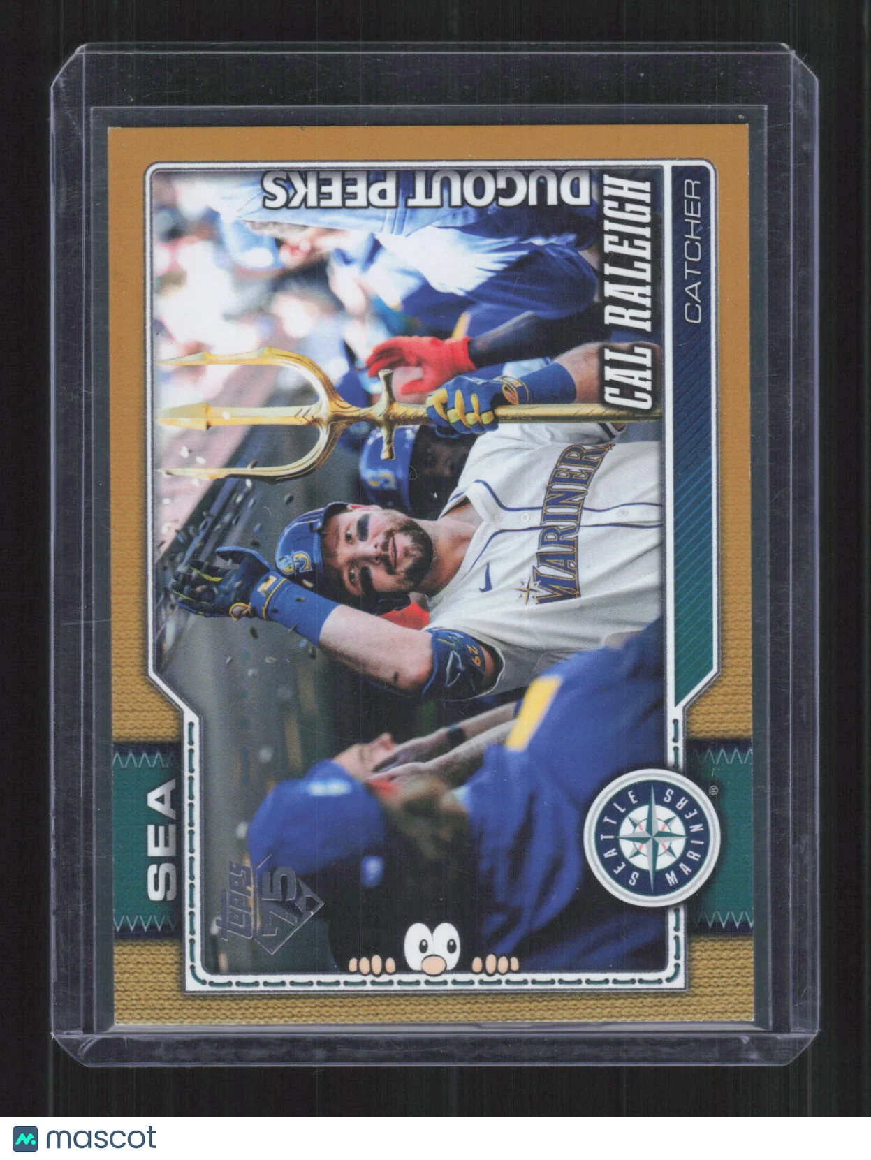 Cal Raleigh 2026 Topps Series One Dugout Peeks #1