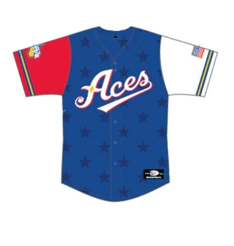 California Collegiate League All Star Blue Stars OT Sports Jersey