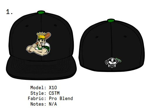 Capx Fitted - Black Louie Cap - Image 2