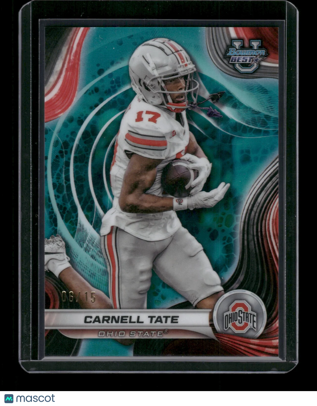 Carnell Tate 2024 Topps Bowman University Best #4