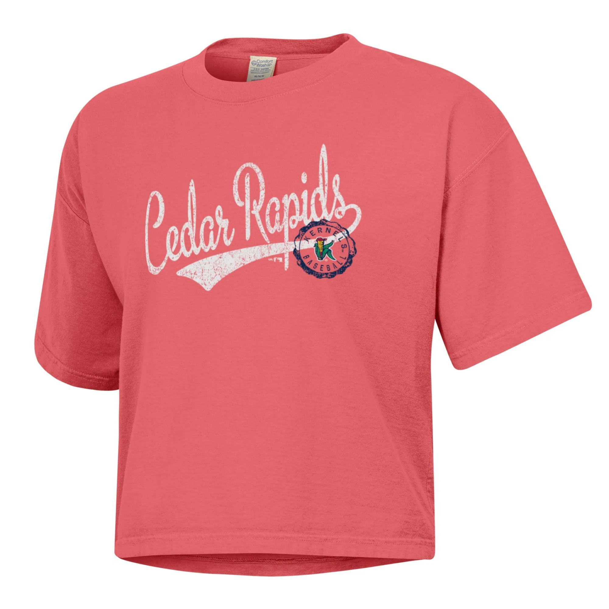 Cedar Rapids Kernels Women's Comfort Wash Boxy Tee