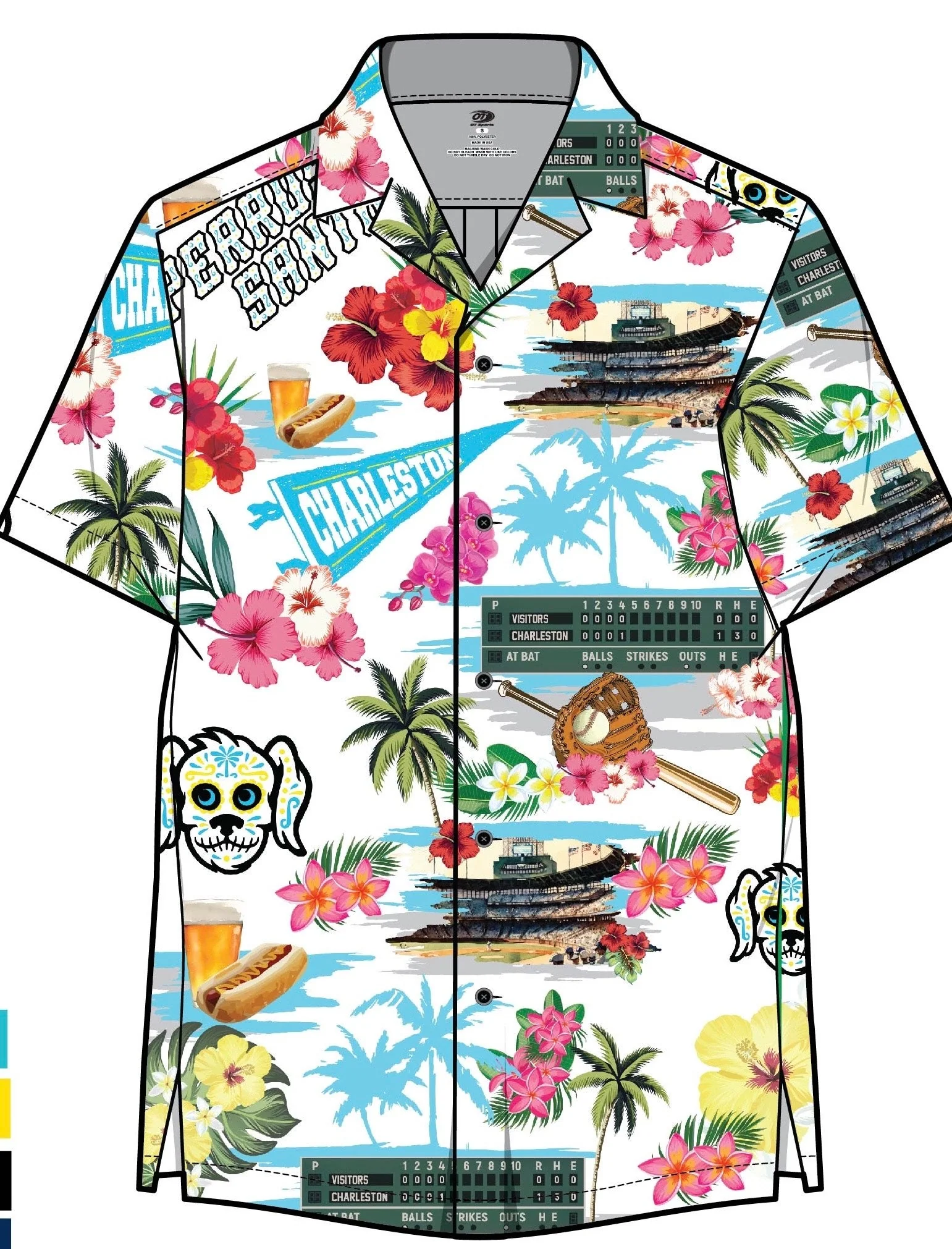 OT Perros Santos Hawaiian Shirt
