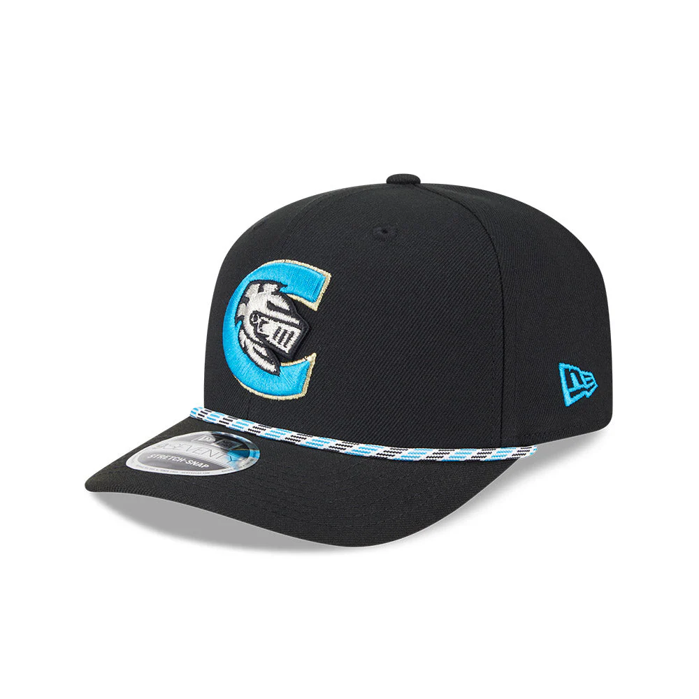 Charlotte Knights New Era Multi Rope 9SEVENTY Strech Snap Cap