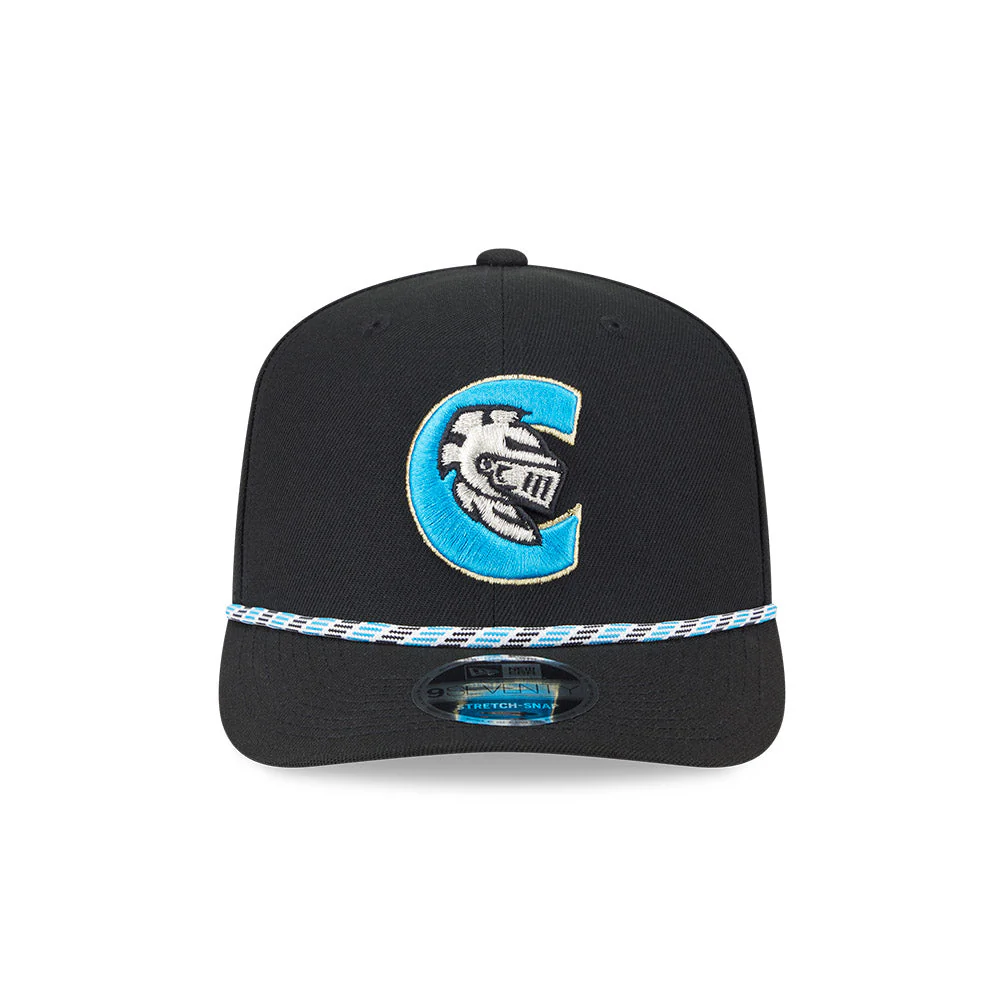 Charlotte Knights New Era Multi Rope 9SEVENTY Strech Snap Cap - Image 2