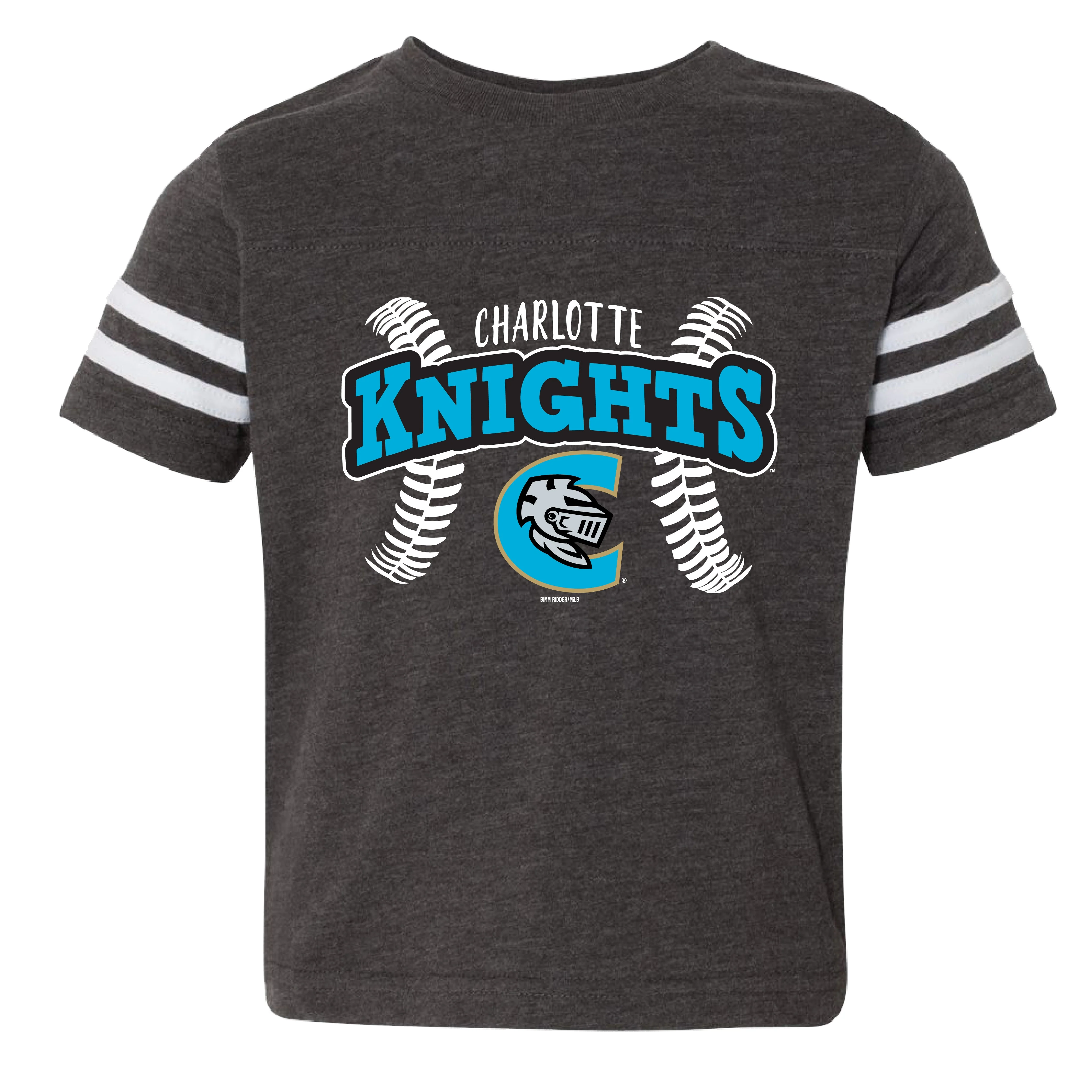 Charlotte Knights Bimm Ridder Toddler Vintage Smoke Sporty Tee