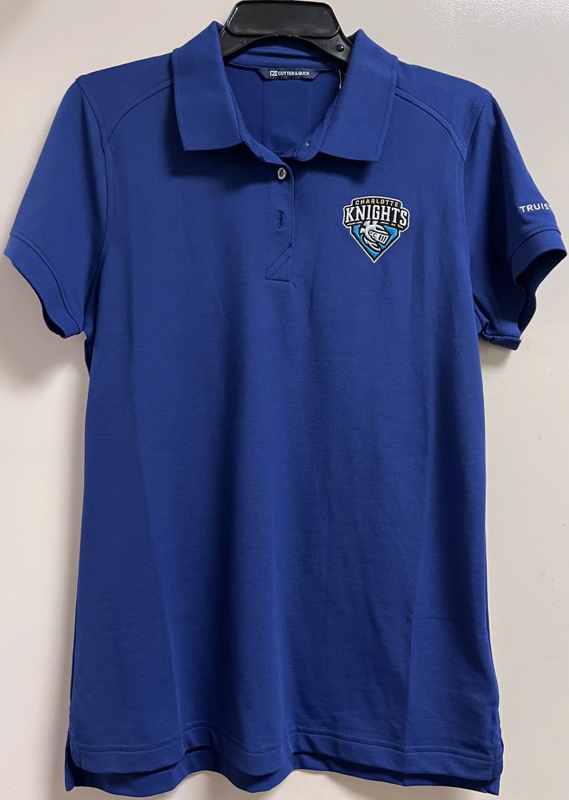Charlotte Knights Ladies Advantage Tri Blend Polo - Image 2