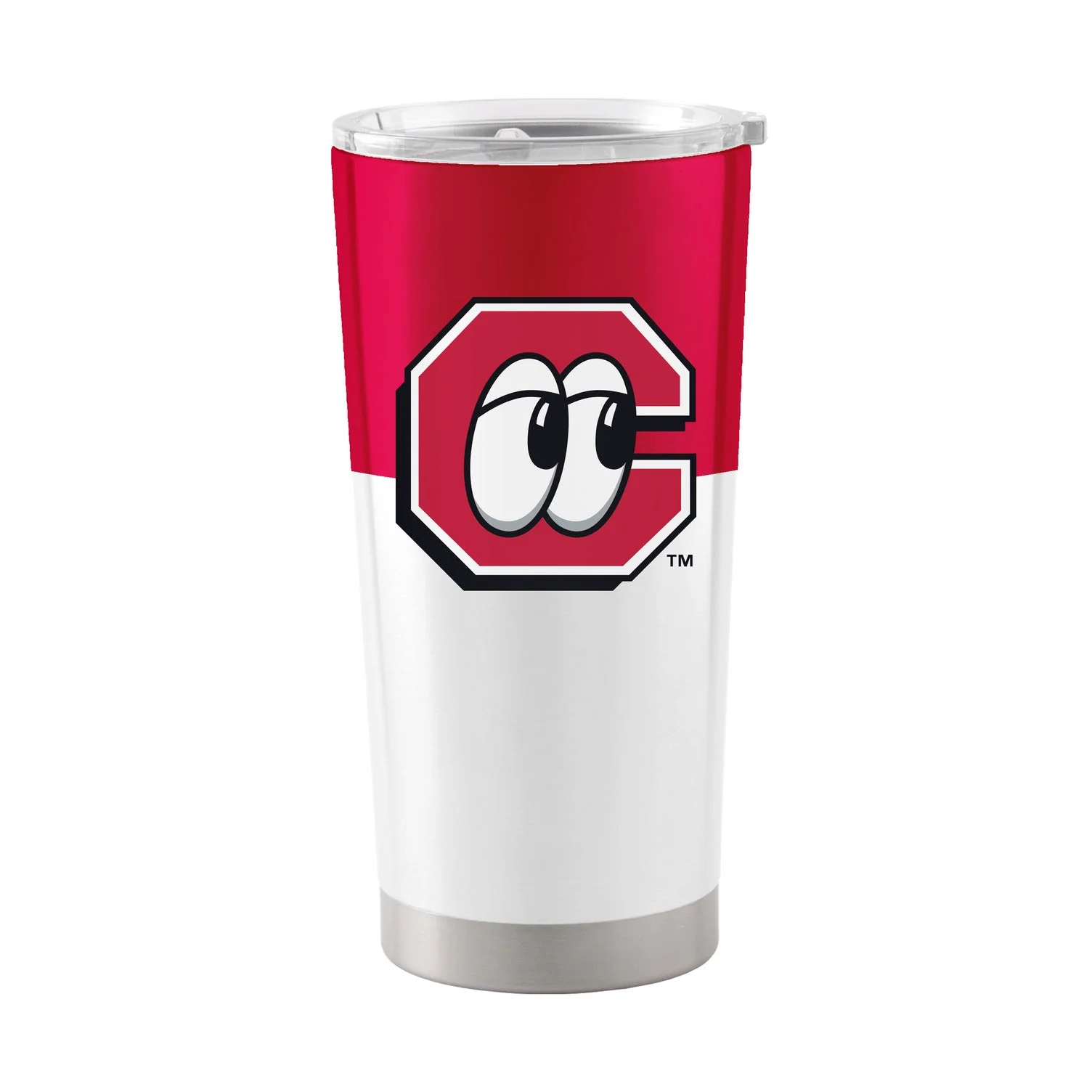 Chattanooga Lookouts 20oz Stripe Stainless Steel Tumbler