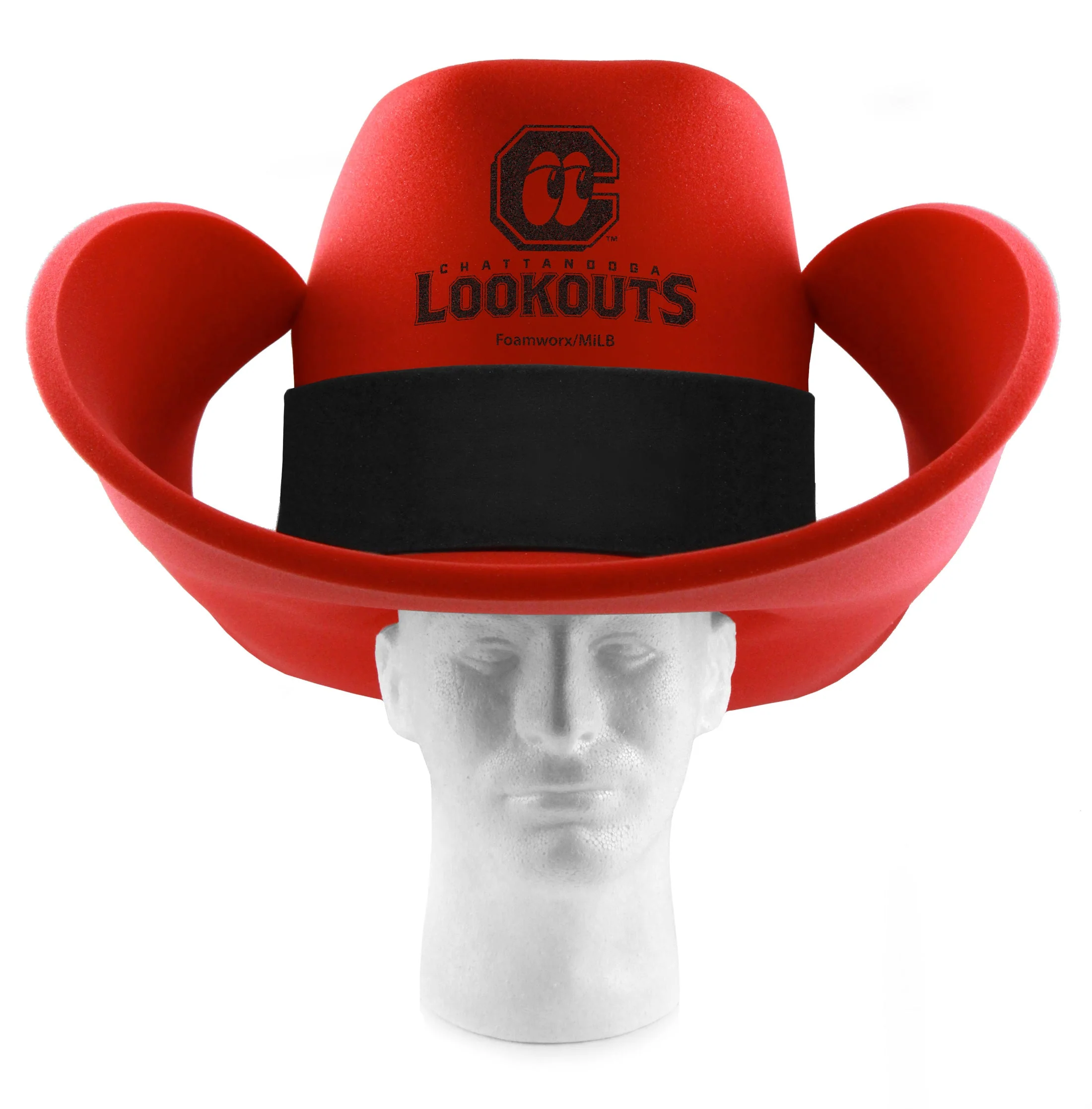Chattanooga Lookouts 50 Gallon Foam Cowboy Hat