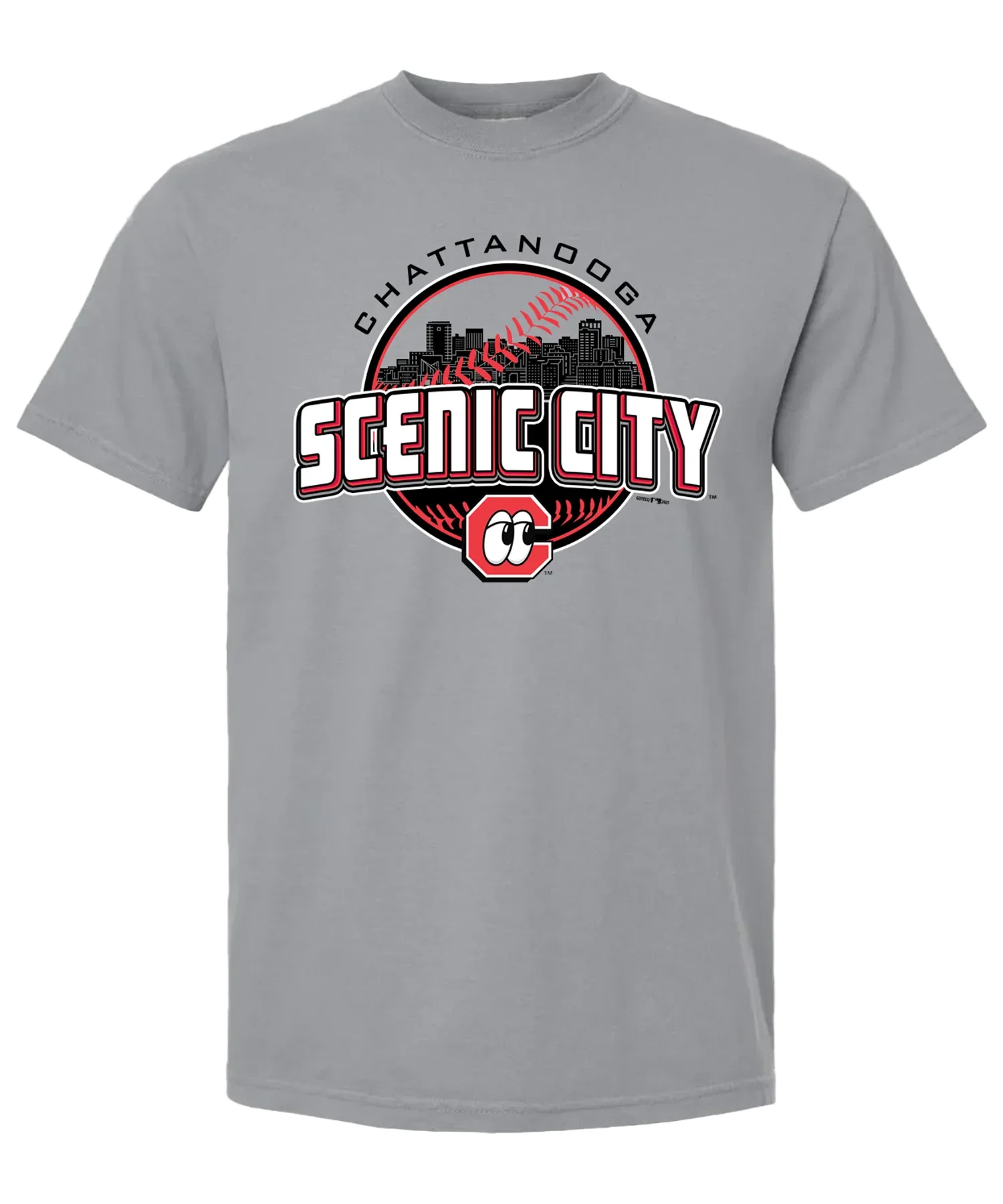 Chattanooga Lookouts Baseball City Short Sleeve Tee