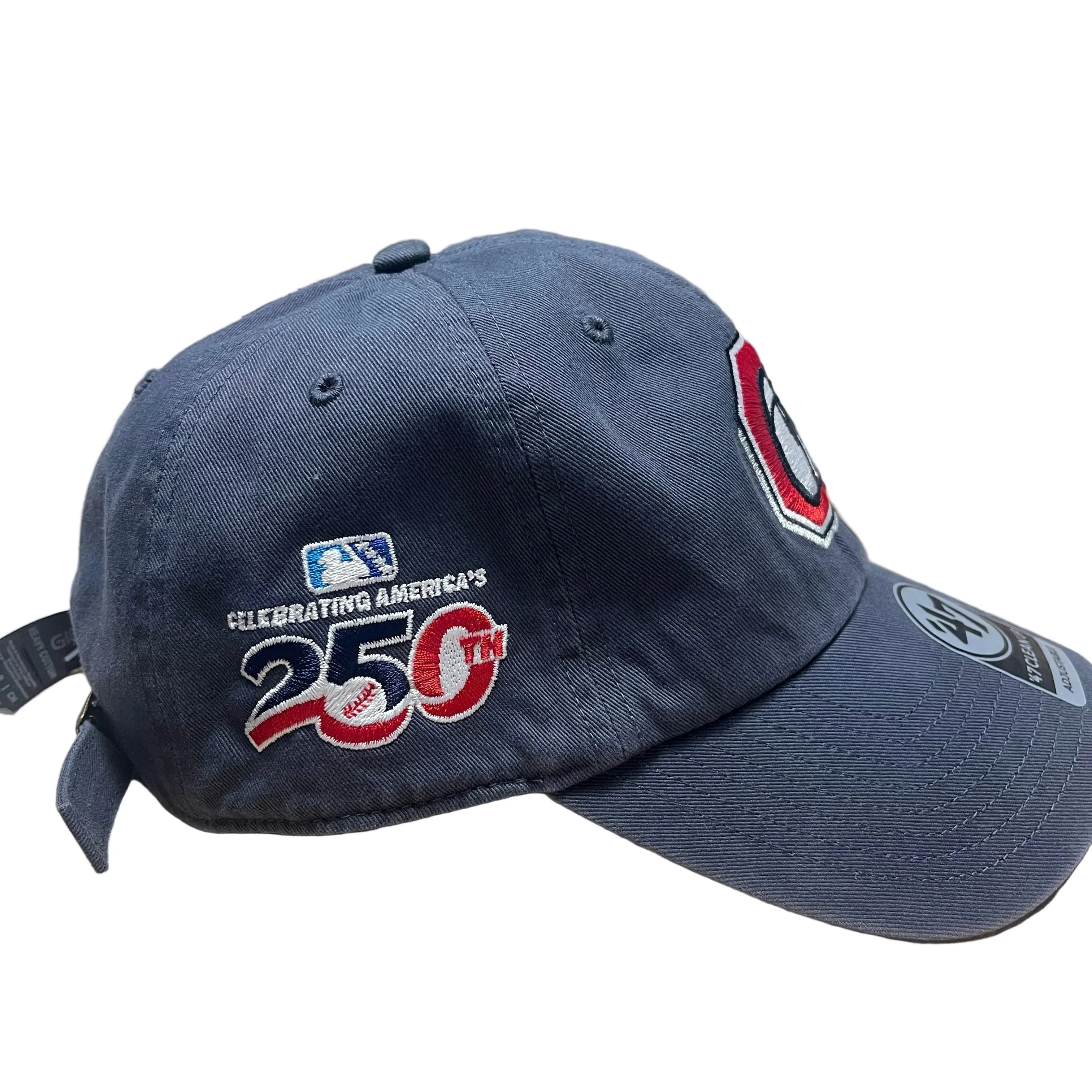 Chattanooga Lookouts Navy 250th Anniversary Clean Up Adjustable Hat - Image 2