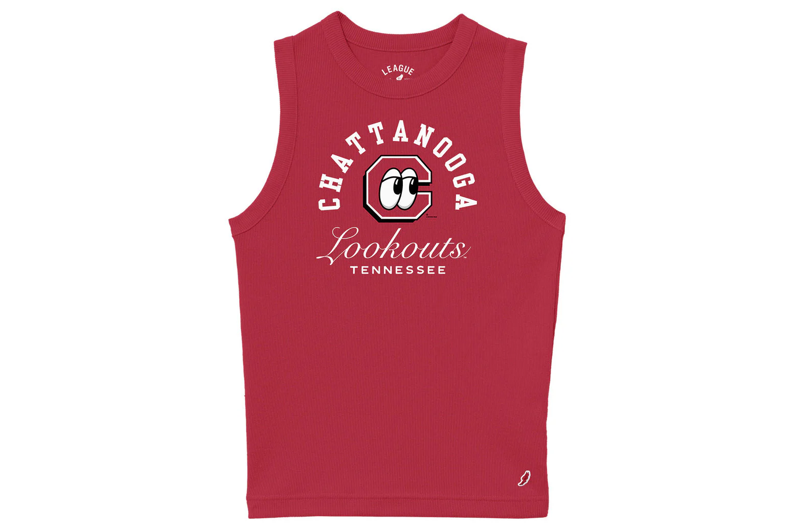Chattanooga Lookouts Red Rib Tank