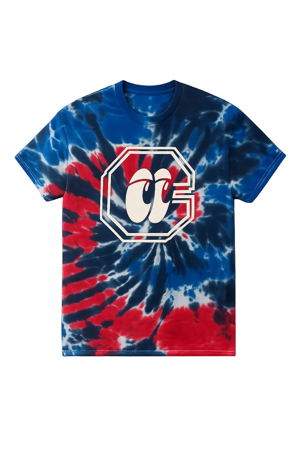 Chattanooga Lookouts Tie Dye Home Cap Tee