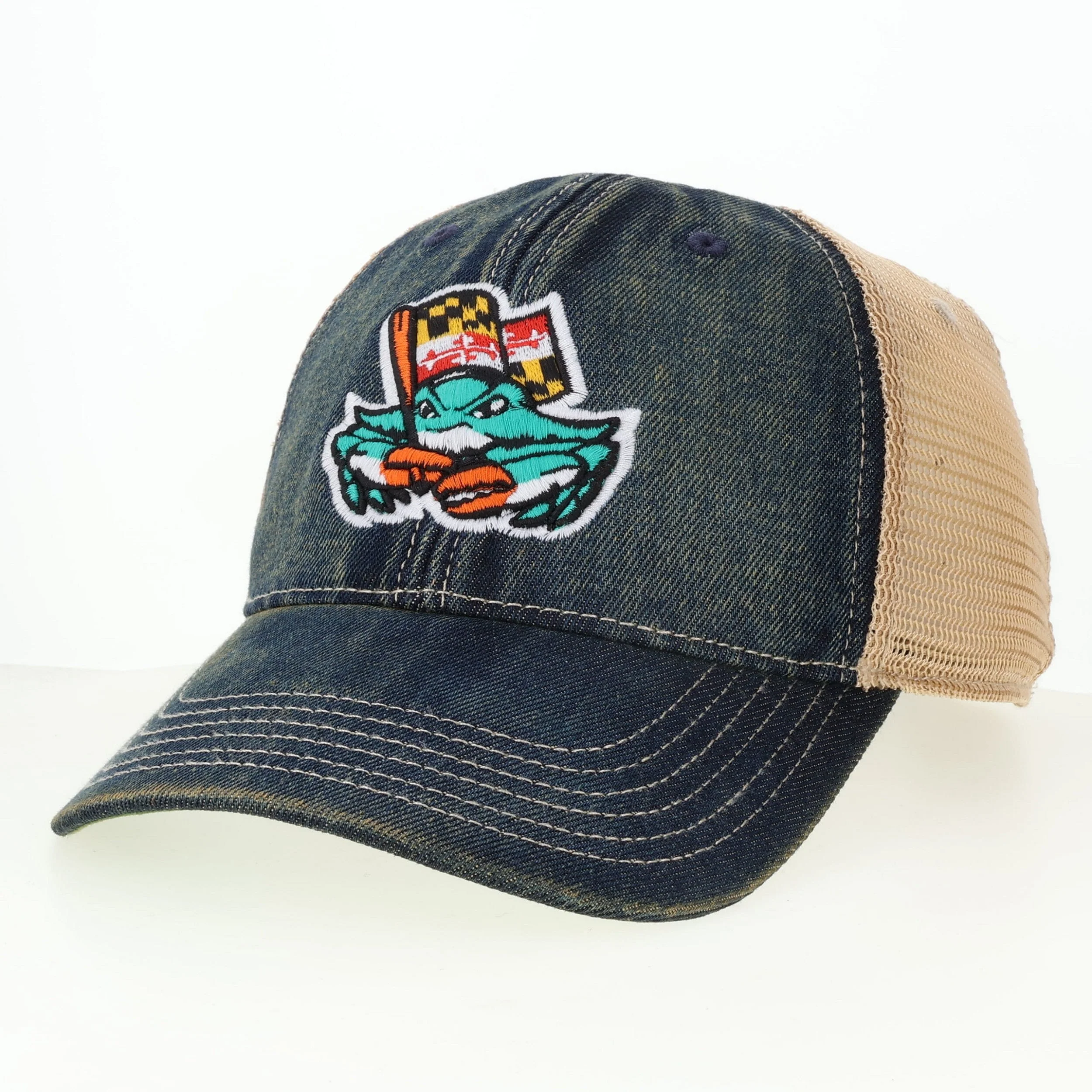 Chesapeake Baysox ADJUSTABLE OFA Crab DENIM