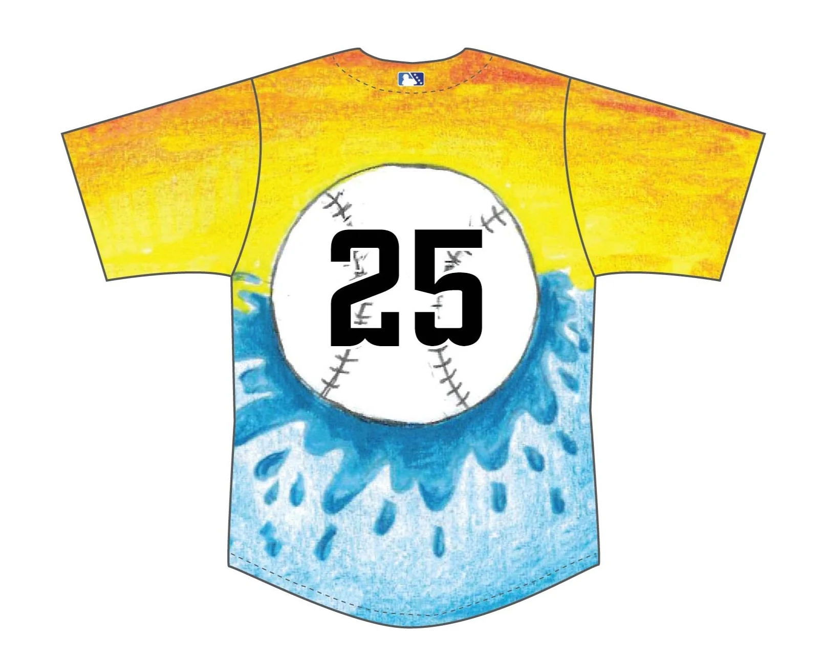 Chesapeake Baysox Reading Program Replica Jersey 2025 - Image 2