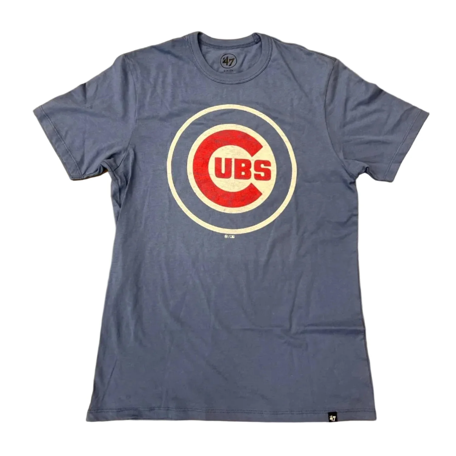 Chicago Cubs Cadet Blue Premier Franklin Tee