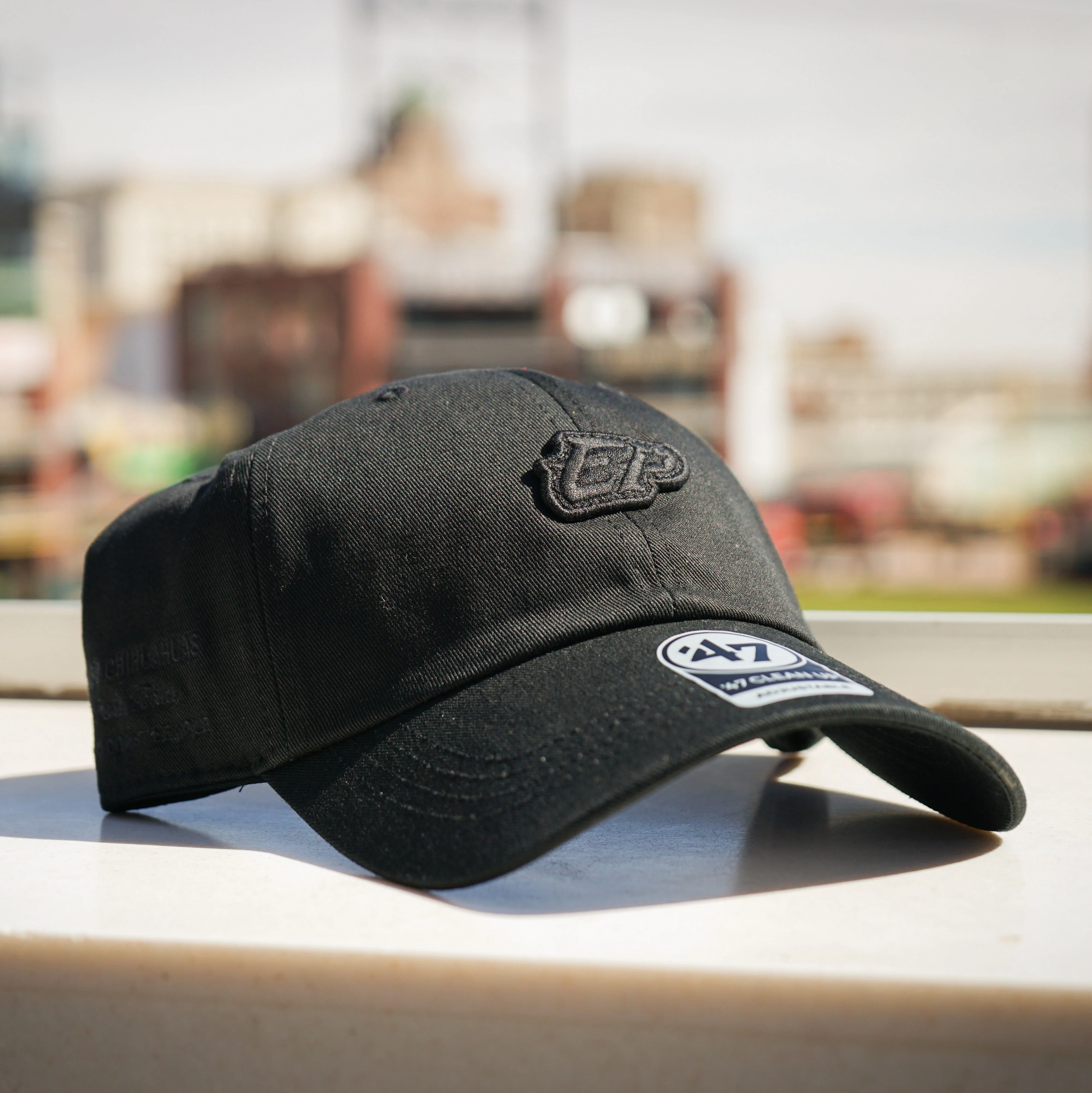 CHIHUAHAUS BLACK OUT CLEAN UP ADJUSTABLE HAT- 47 BRAND