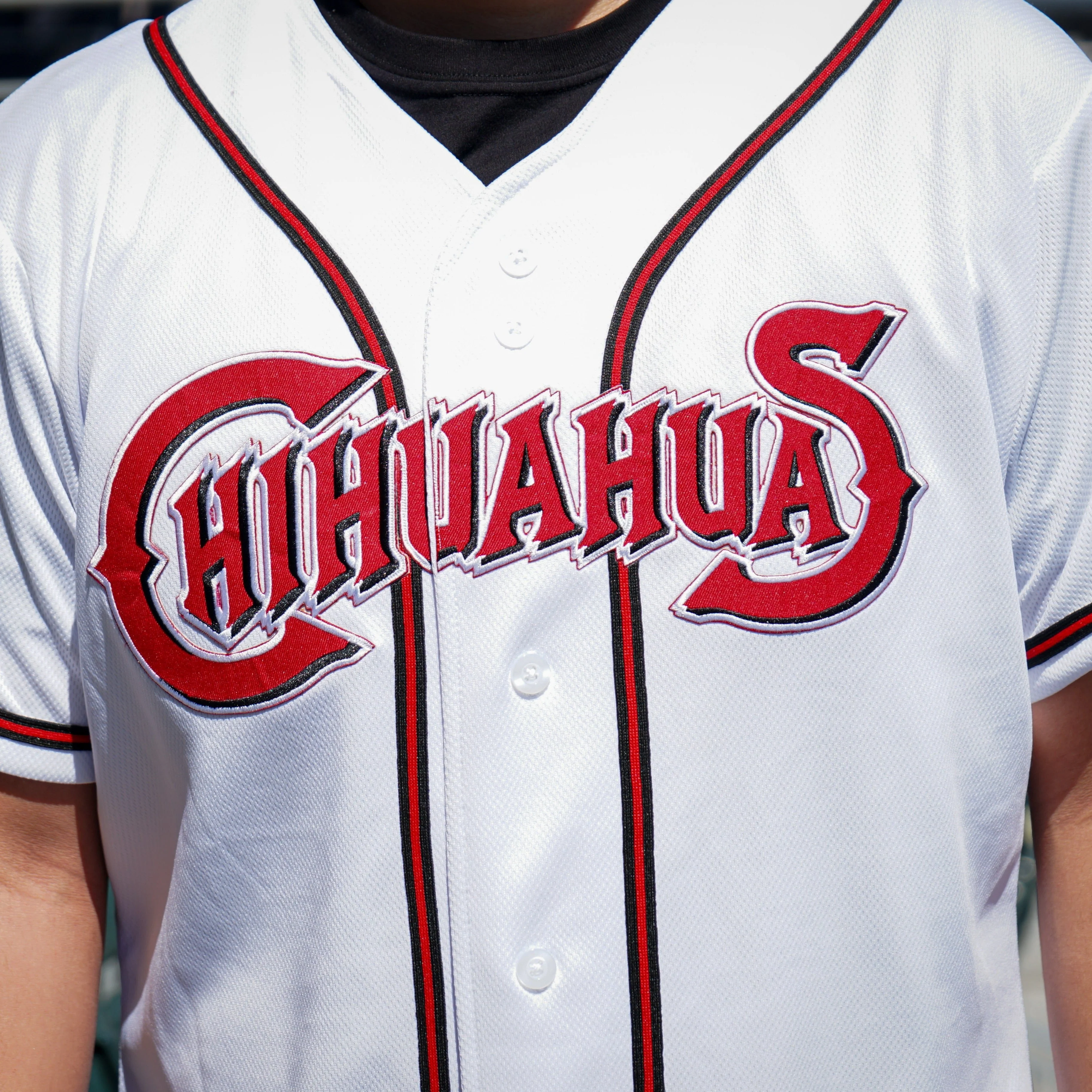 CHIHUAHUAS AUTHENTIC HOME WHITE JERSEY- OT SPORTS